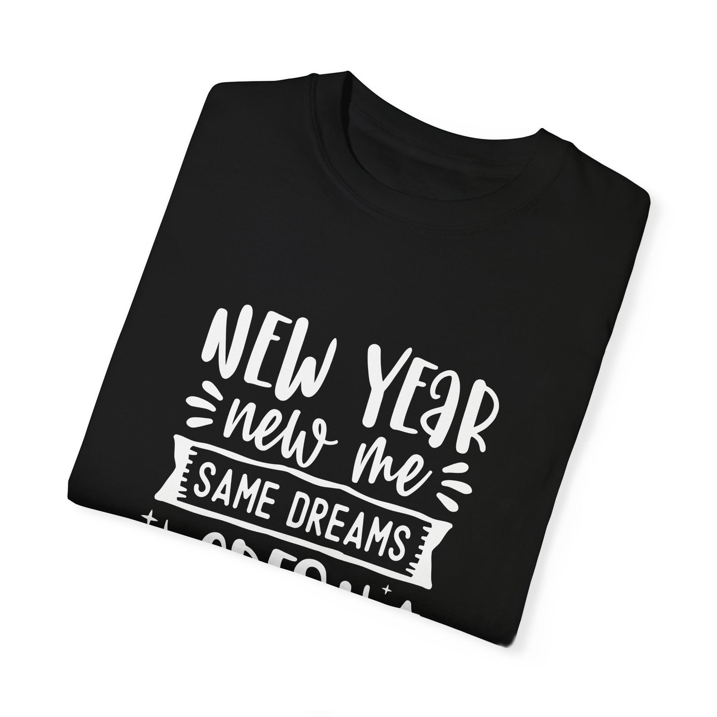 New Year New Me Unisex Garment-Dyed T-shirt