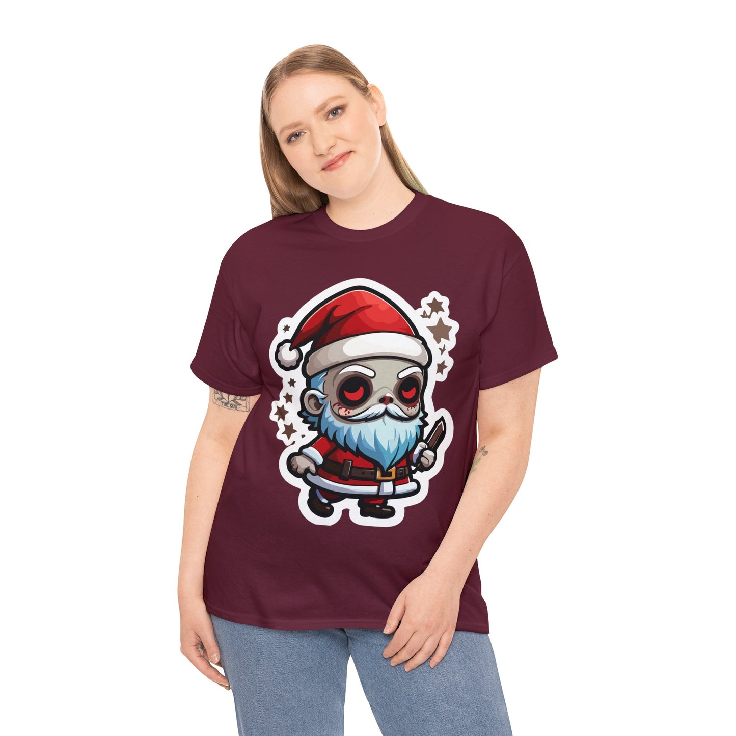 Red Santa Unisex Heavy Cotton Tee