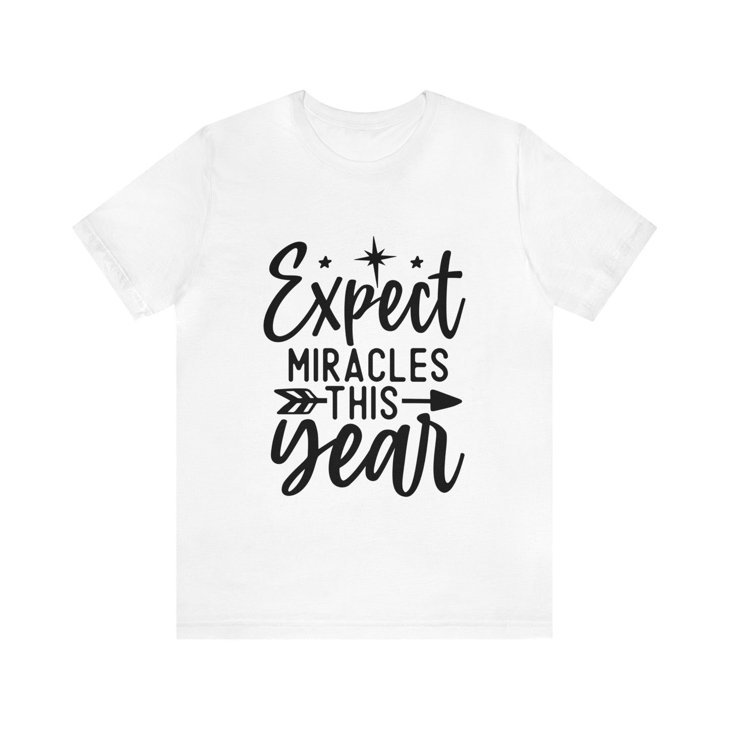 Expect Miracles Unisex Jersey Short Sleeve Tee