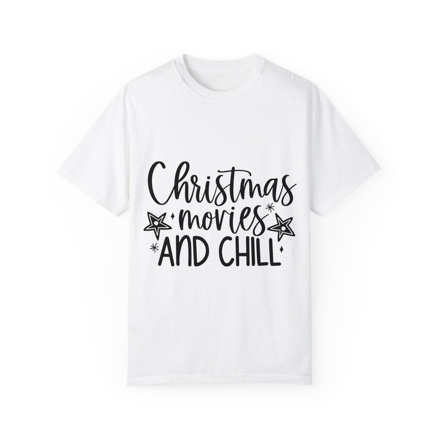 Movies and Chill Unisex Garment-Dyed T-shirt