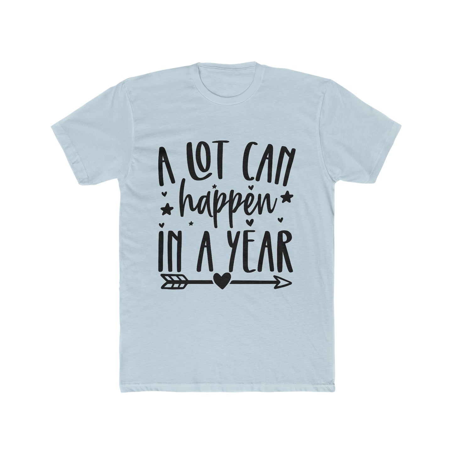 A Lot Can Happen Men's Cotton Crew Tee