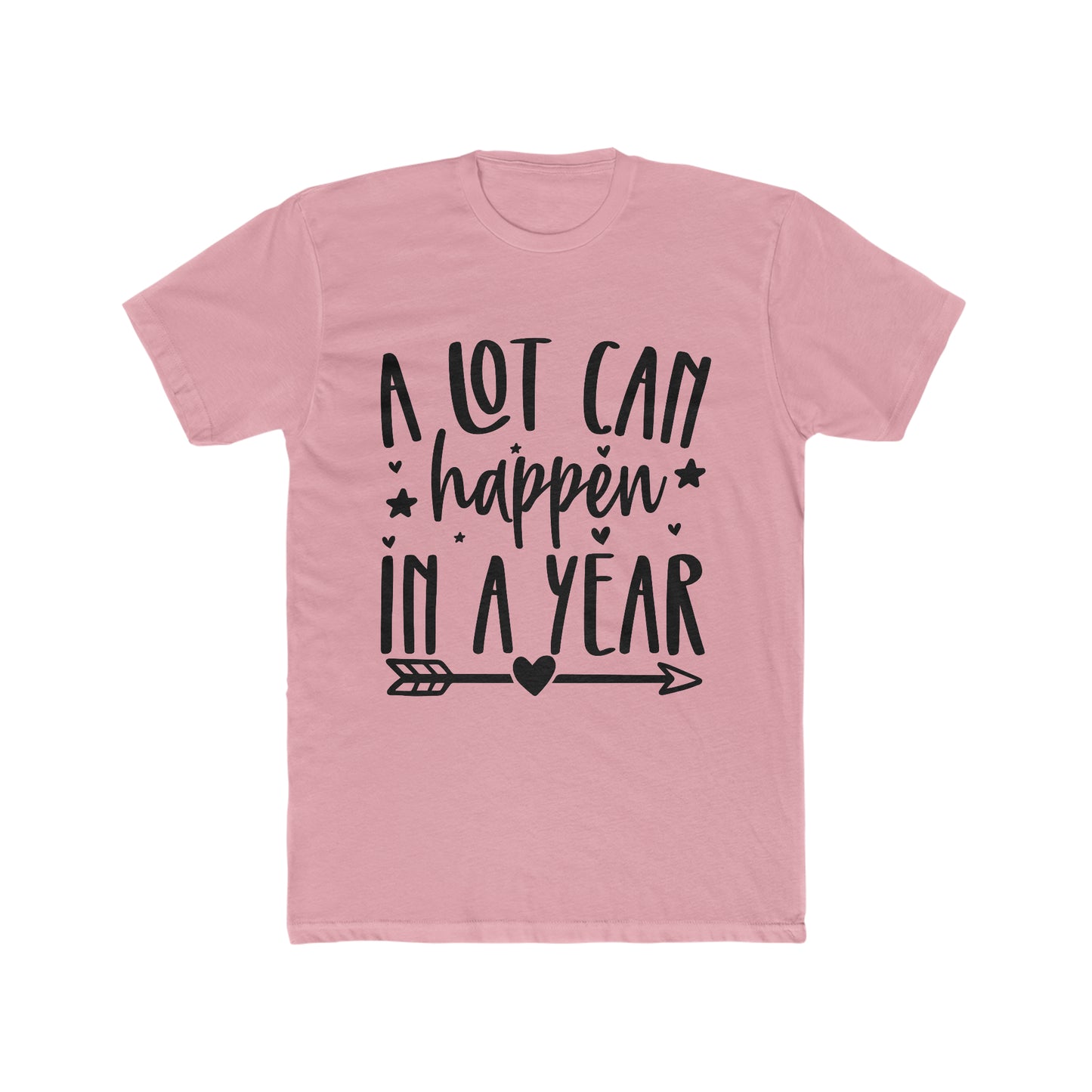 A Lot Can Happen Men's Cotton Crew Tee