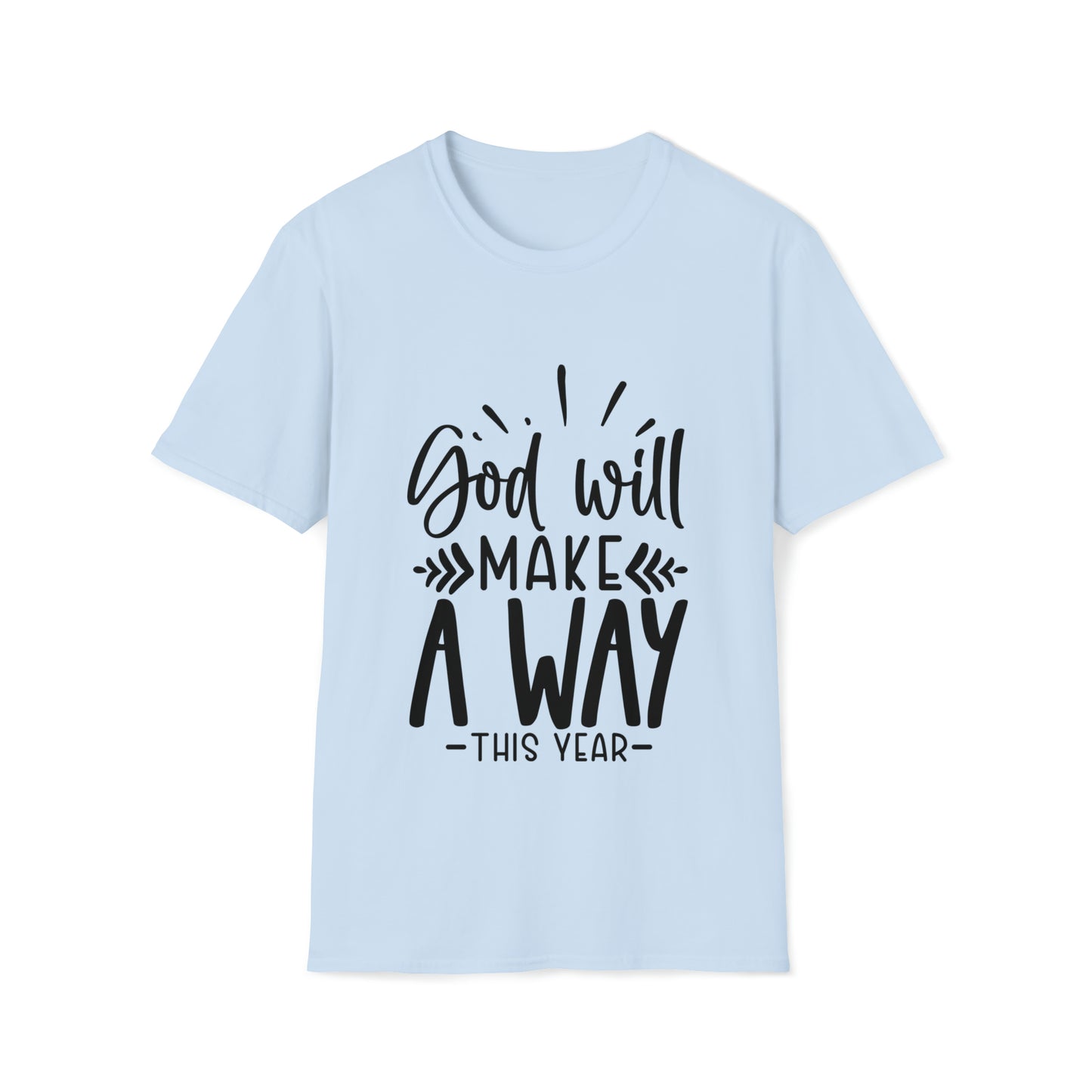 God Will Make a Way Unisex Softstyle T-Shirt
