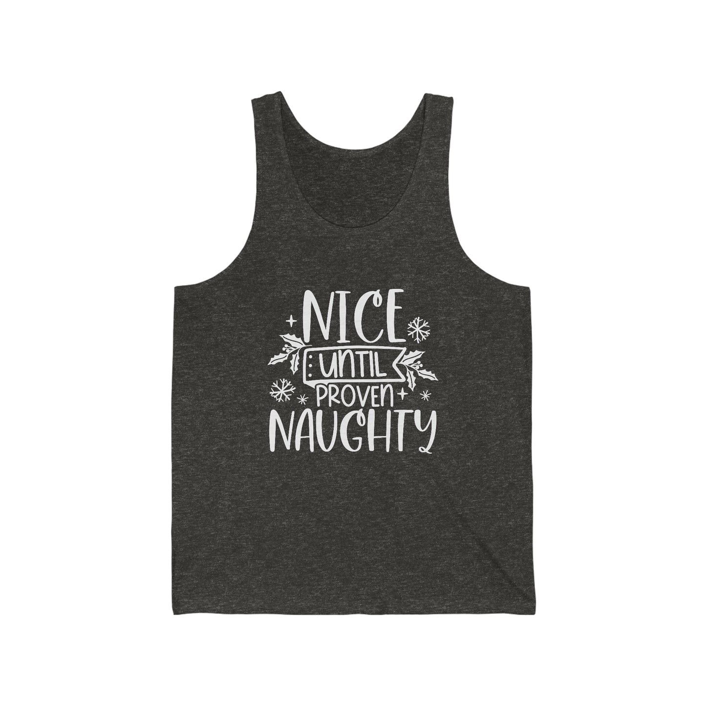 Nice & Naughty Unisex Jersey Tank