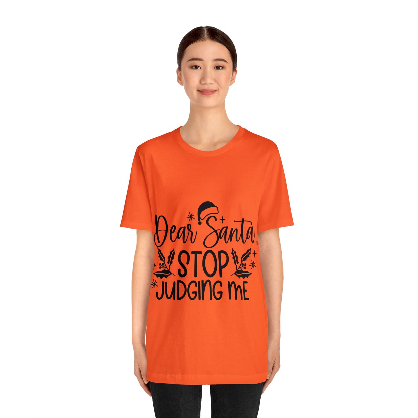 Stop Judging Unisex Jersey Short Sleeve Tee