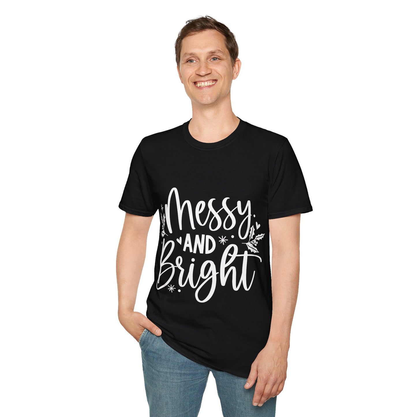 Messy & Bright Unisex Softstyle T-Shirt