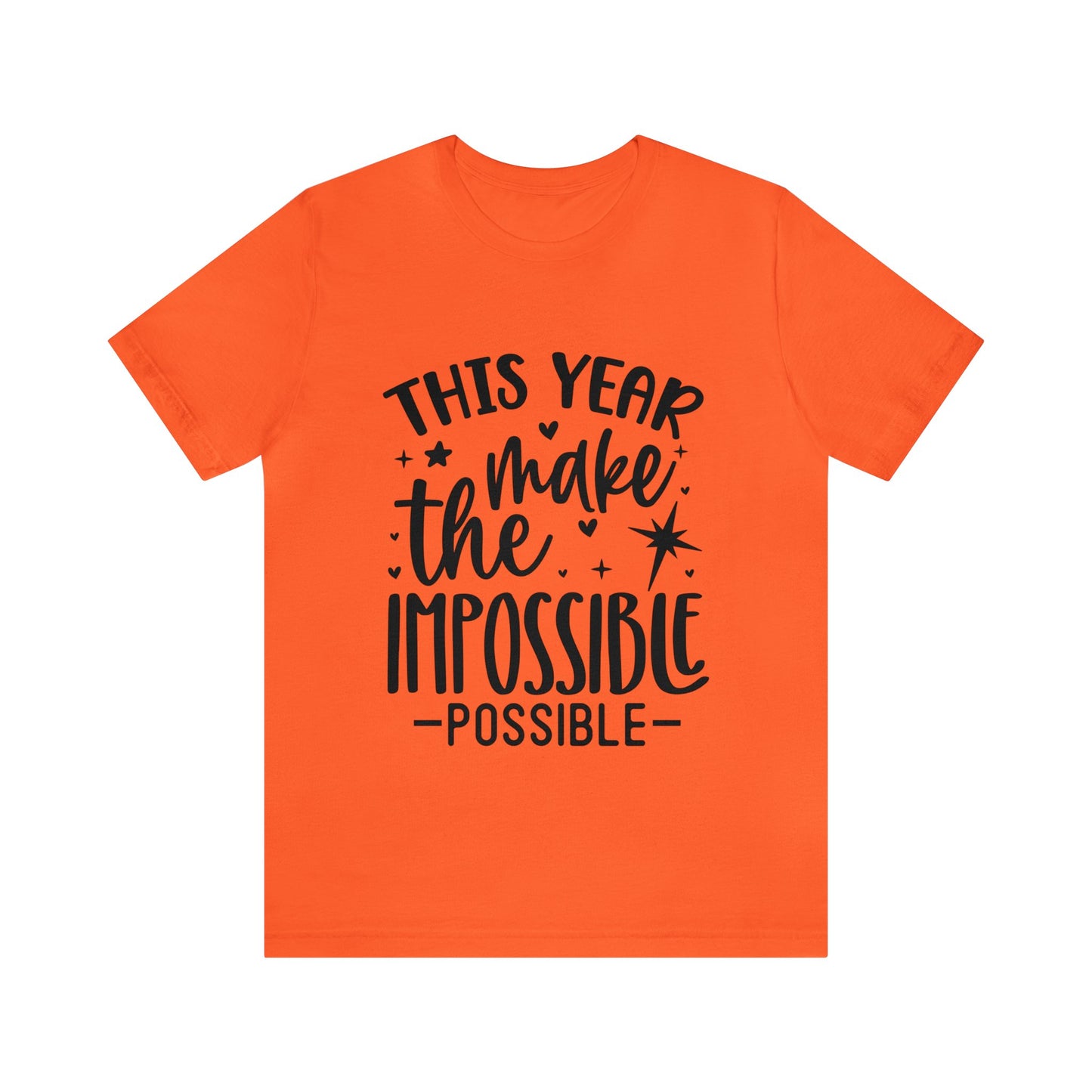 Impossible Possible Unisex Jersey Short Sleeve Tee