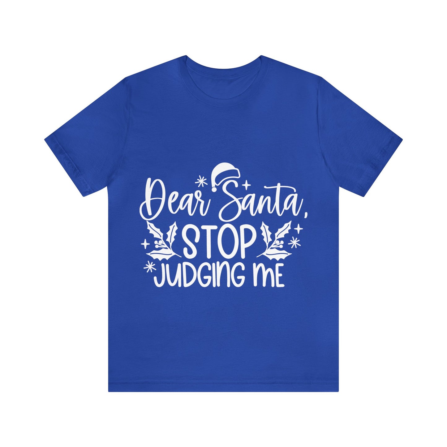 Stop Judging Unisex Jersey Short Sleeve Tee