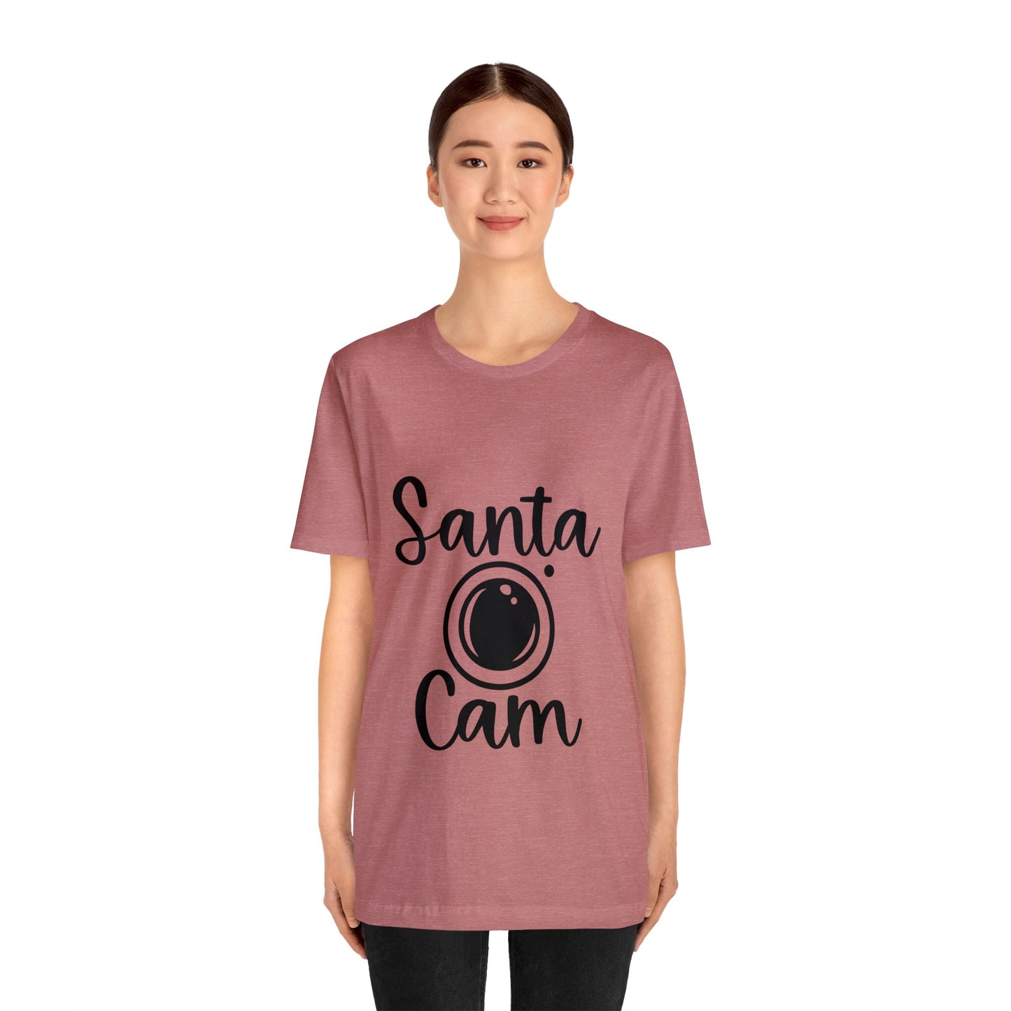 Santa Cam Unisex Jersey Short Sleeve Tee image