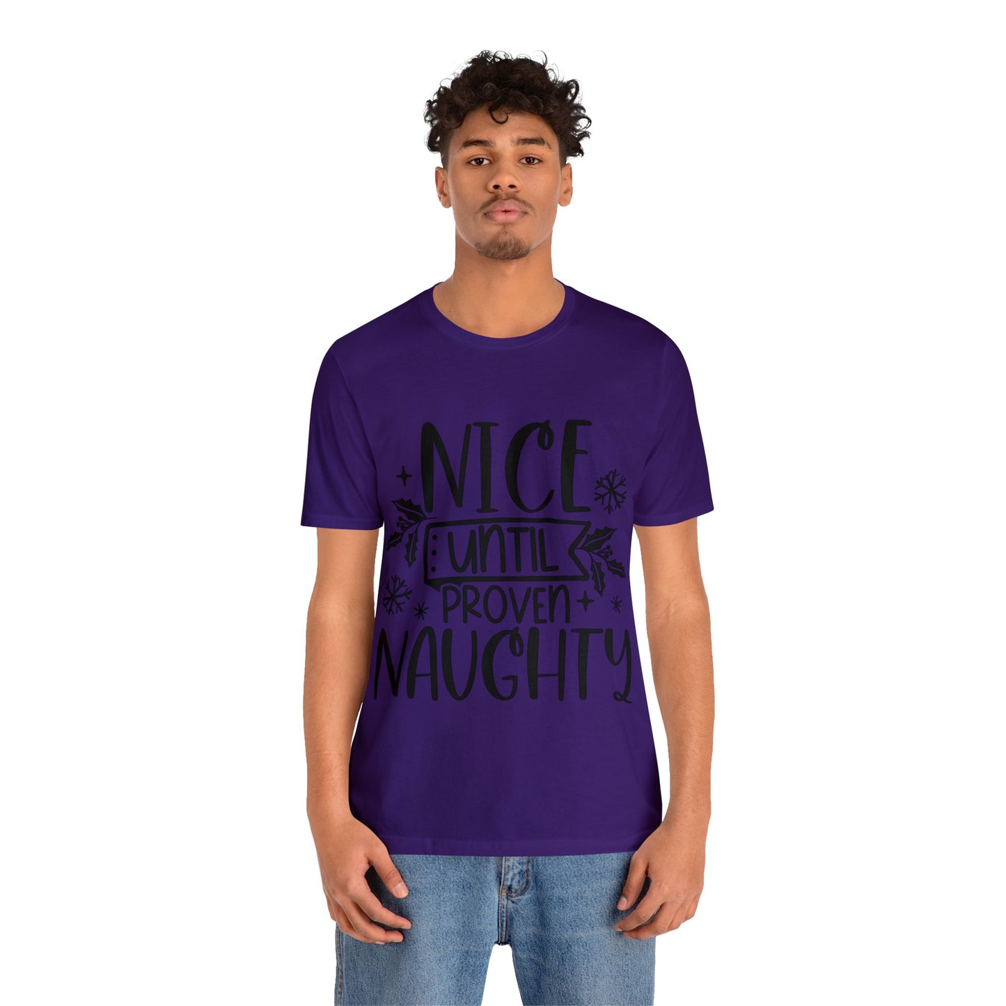 Nice & Naughty Unisex Jersey Short Sleeve Tee