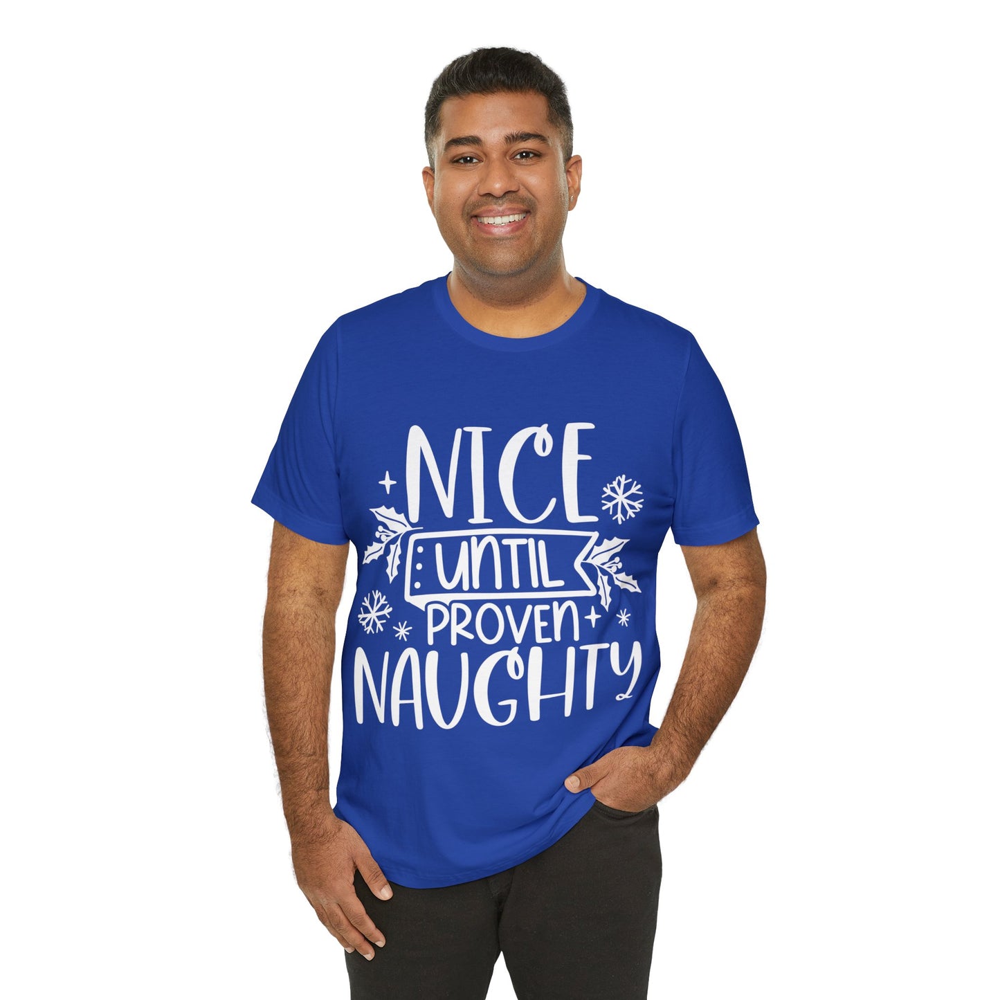 Nice & Naughty Unisex Jersey Short Sleeve Tee