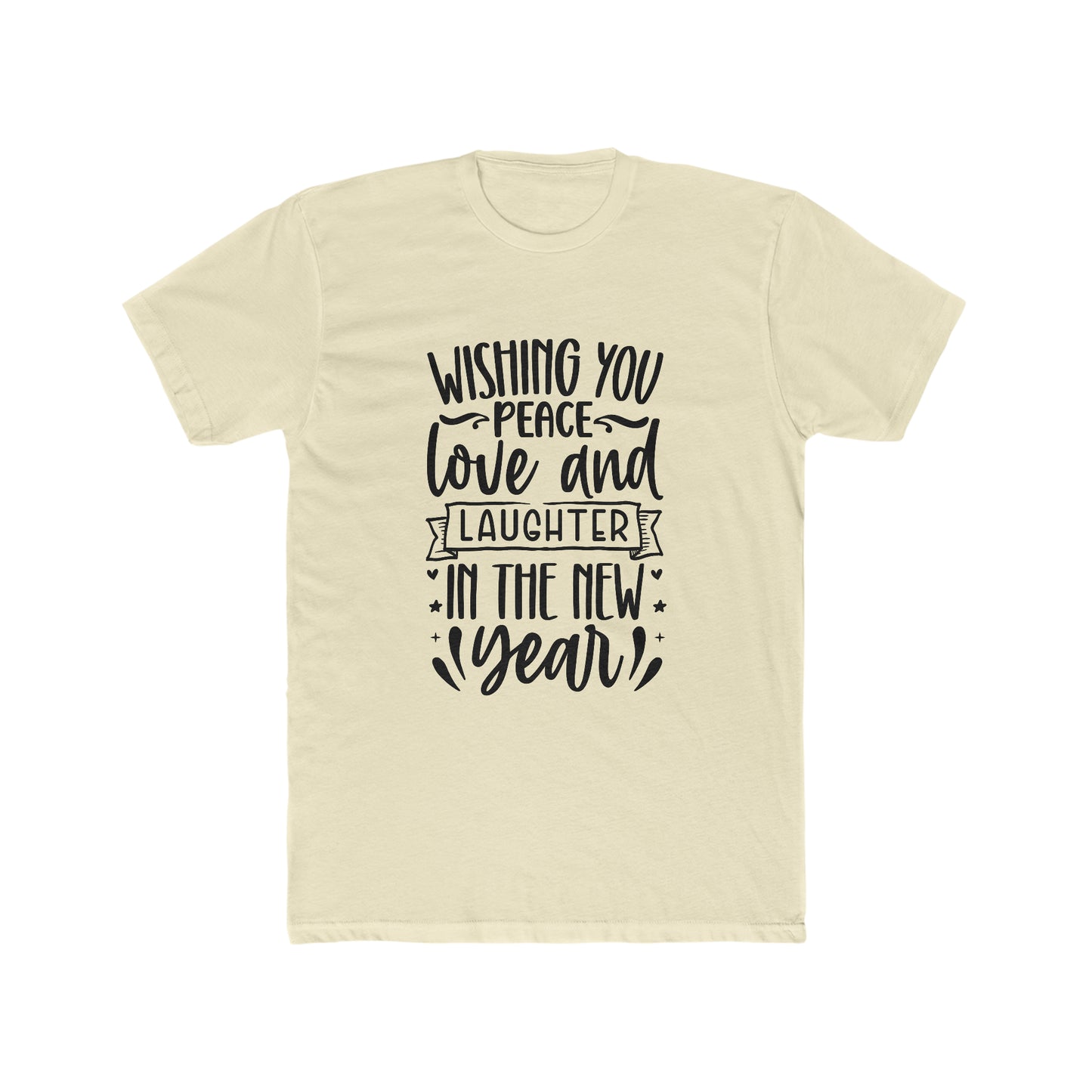 Love & Laughter Men's Cotton Crew Tee