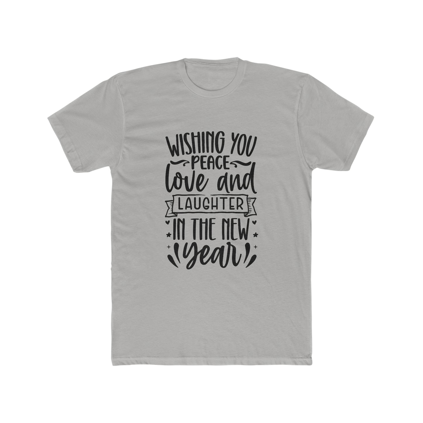 Love & Laughter Men's Cotton Crew Tee