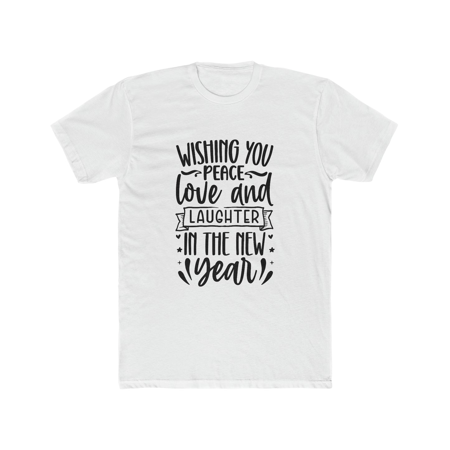 Love & Laughter Men's Cotton Crew Tee