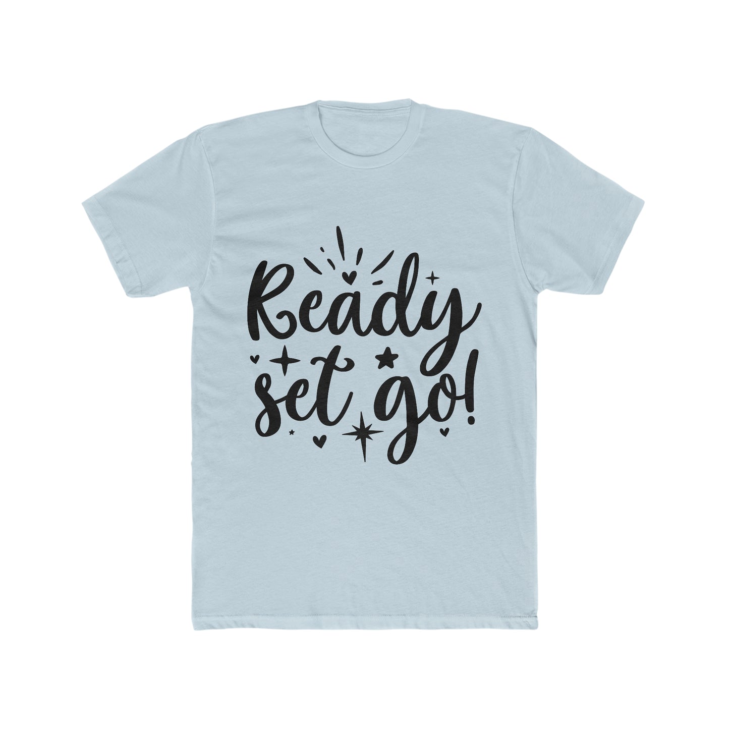 Ready Set Go Men's Cotton Crew Tee