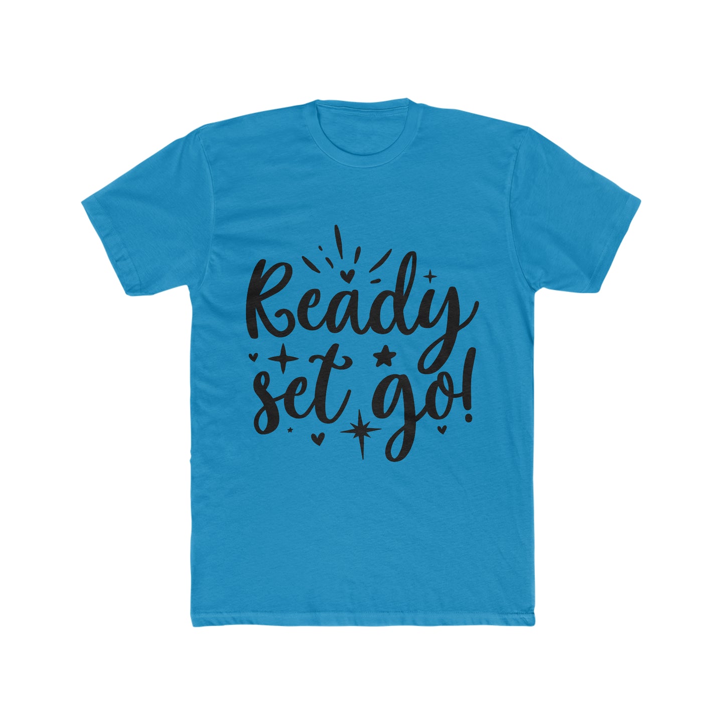 Ready Set Go Men's Cotton Crew Tee