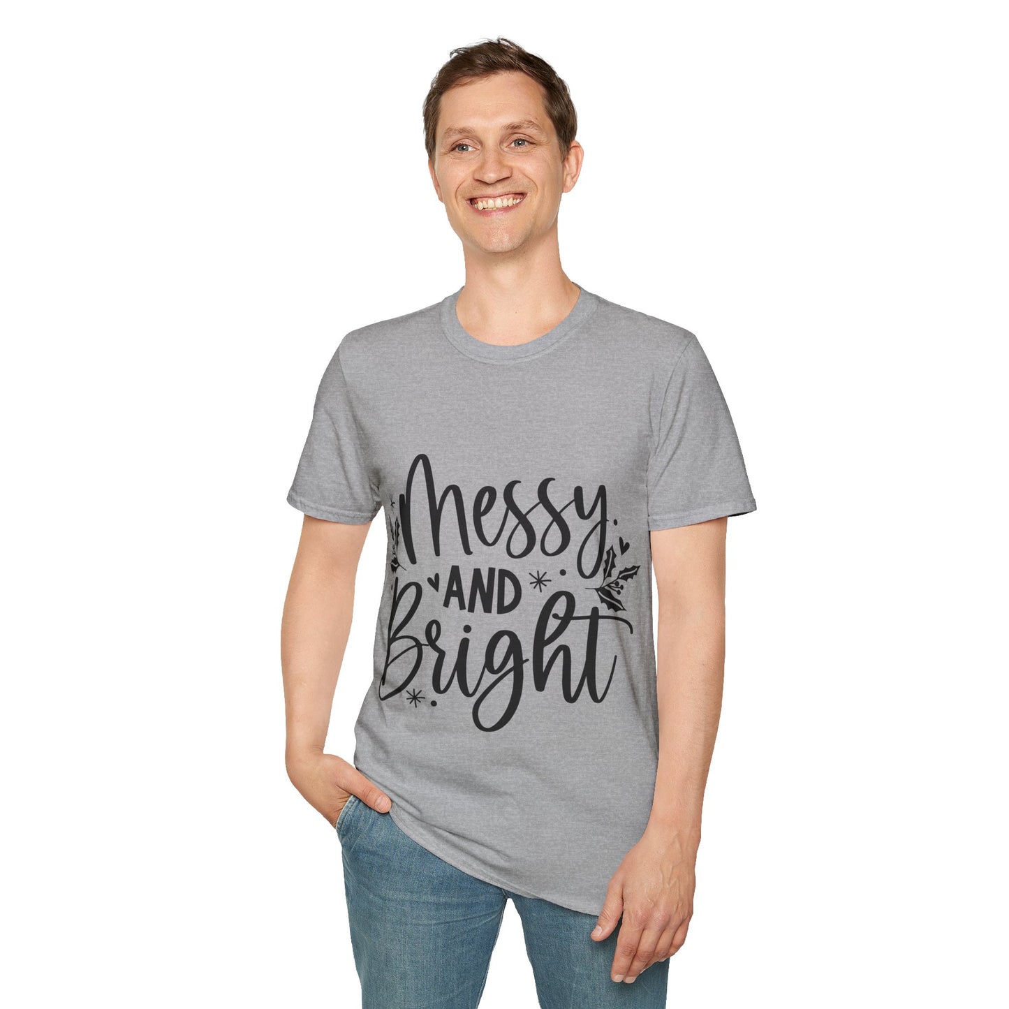 Messy & Bright Unisex Softstyle T-Shirt