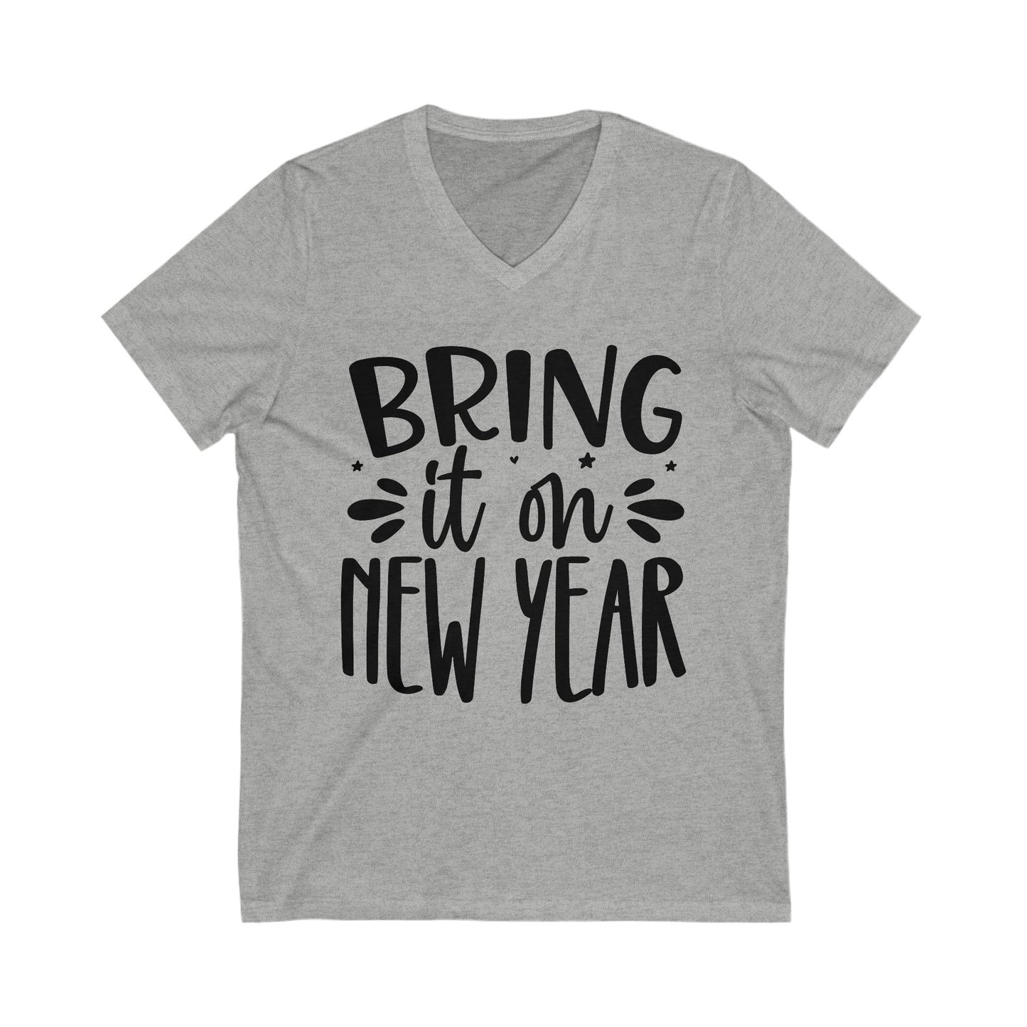 Bring it on Unisex Jersey Short Sleeve V-Neck Tee