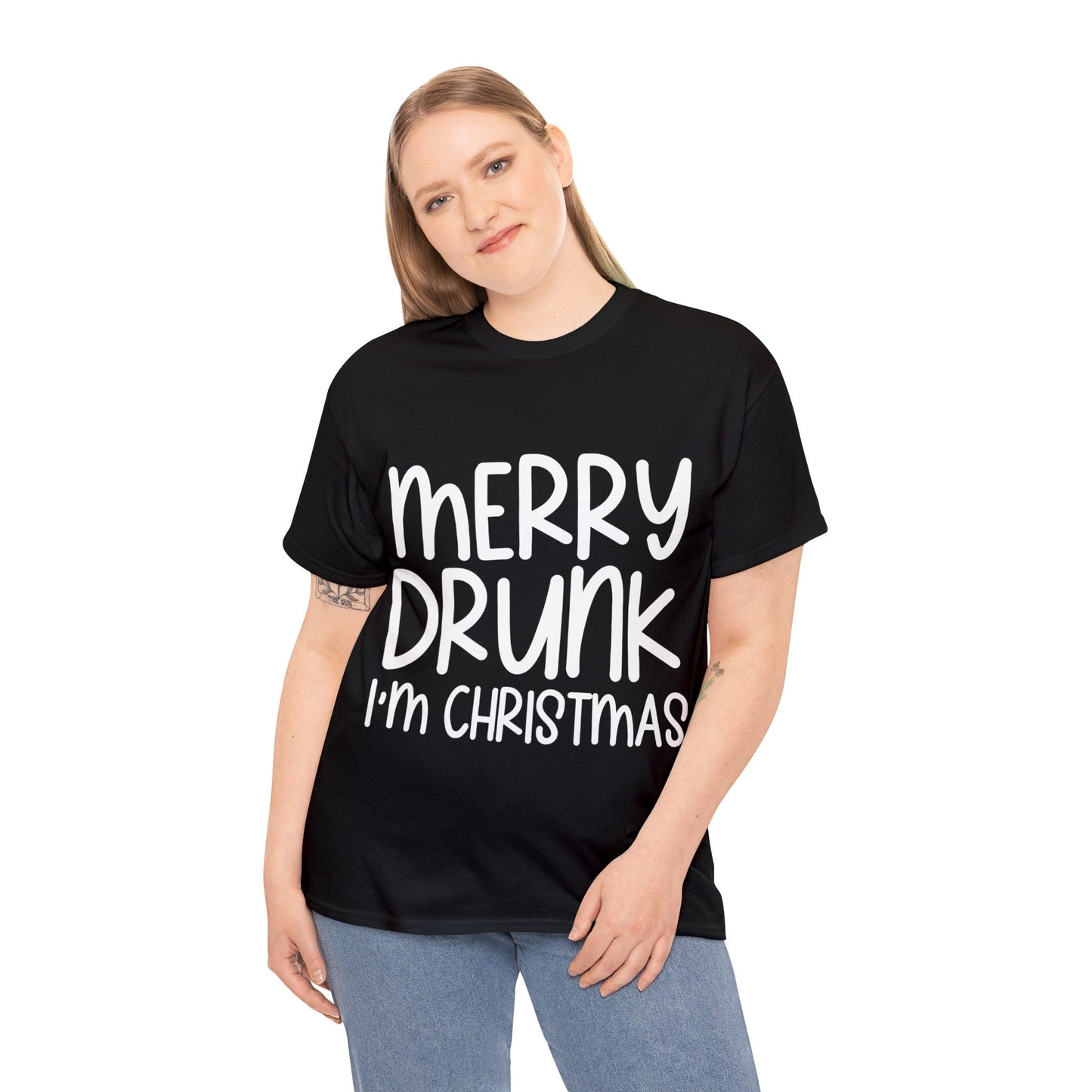 Merry Drunk Unisex Heavy Cotton Tee