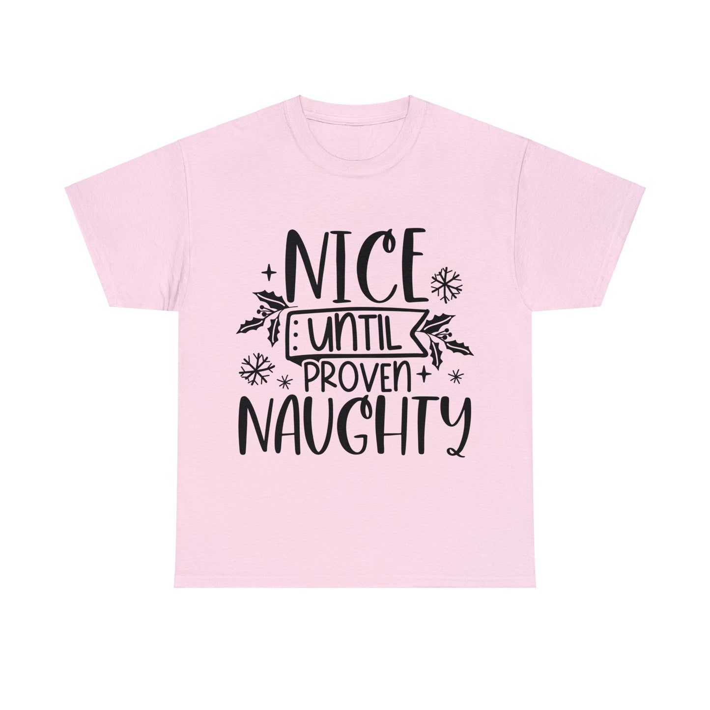 Nice & Naughty Unisex Heavy Cotton Tee