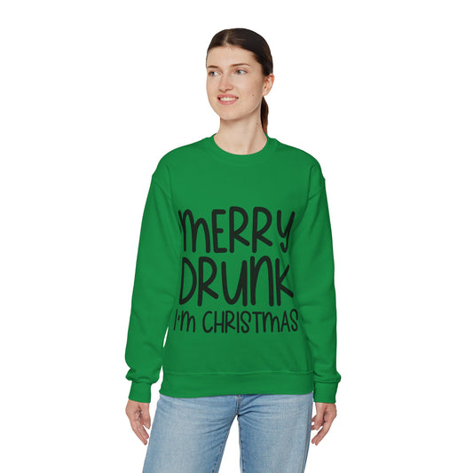 Merry Drunk Unisex Heavy Blend™ Crewneck Sweatshirt