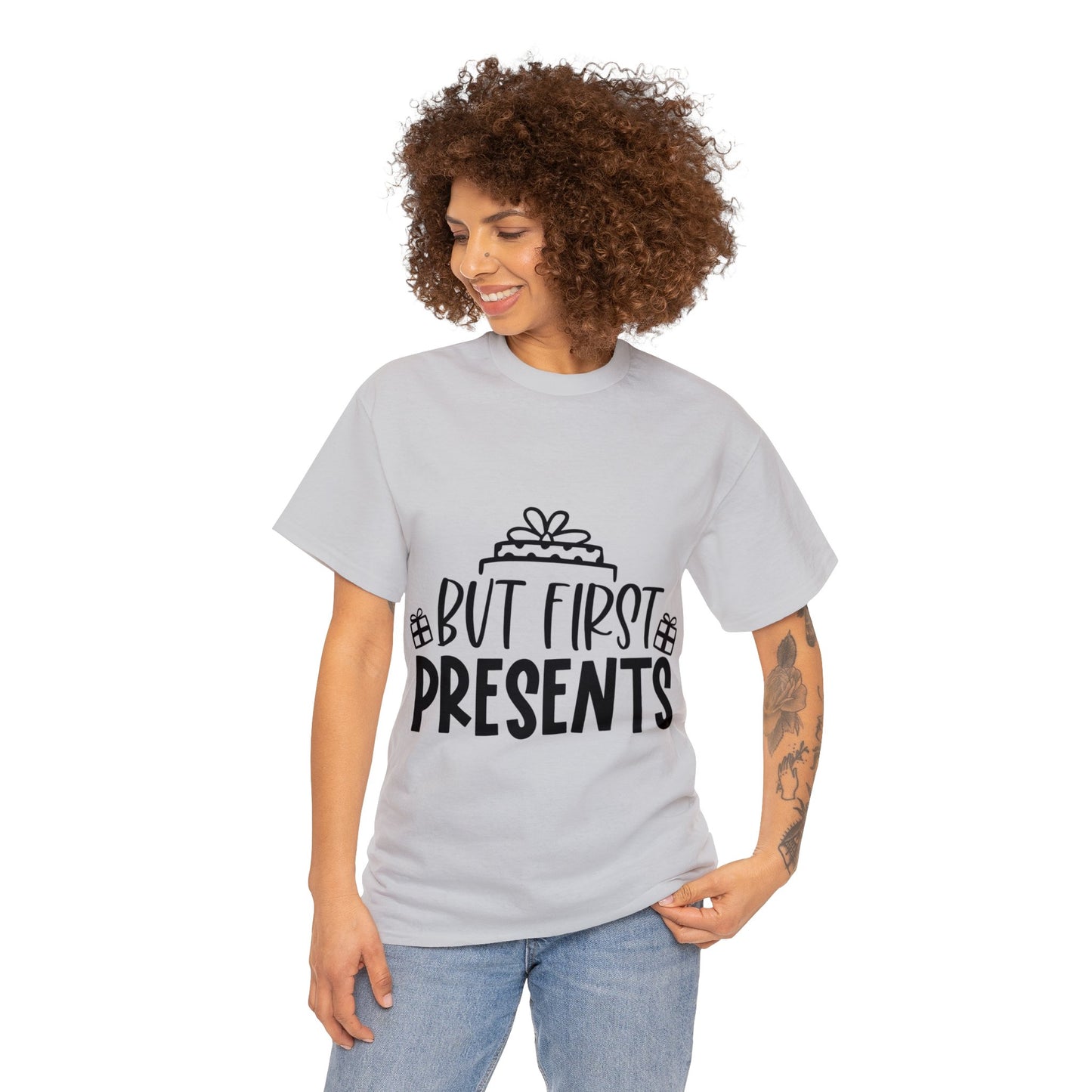 Presents First Unisex Heavy Cotton Tee