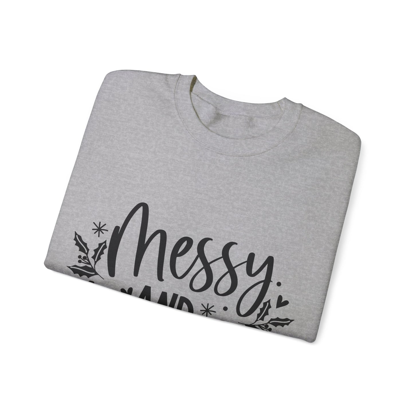 Messy & Bright Unisex Heavy Blend™ Crewneck Sweatshirt