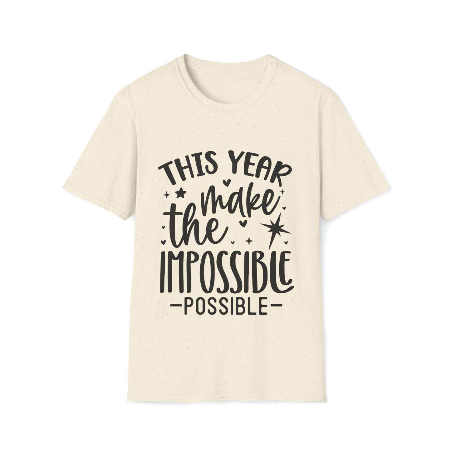 Impossible Possible Unisex Softstyle T-Shirt