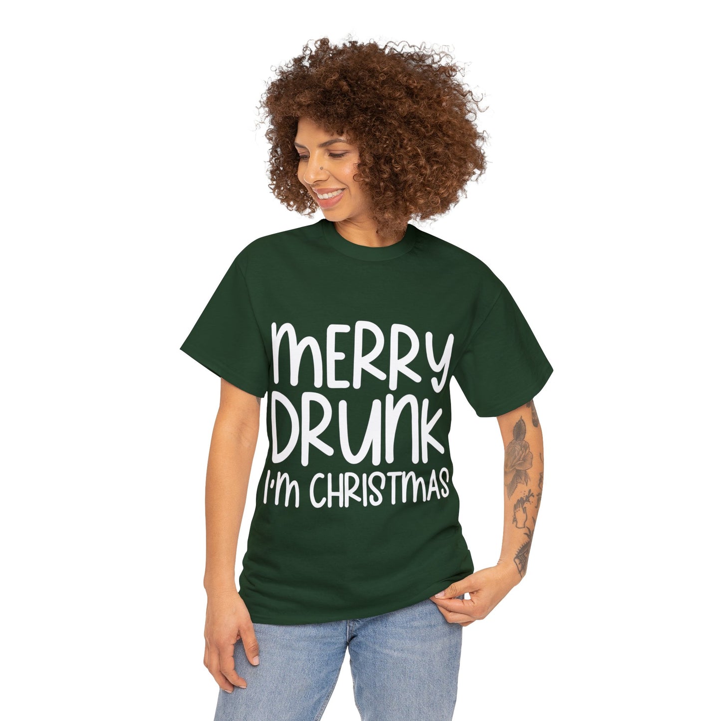 Merry Drunk Unisex Heavy Cotton Tee