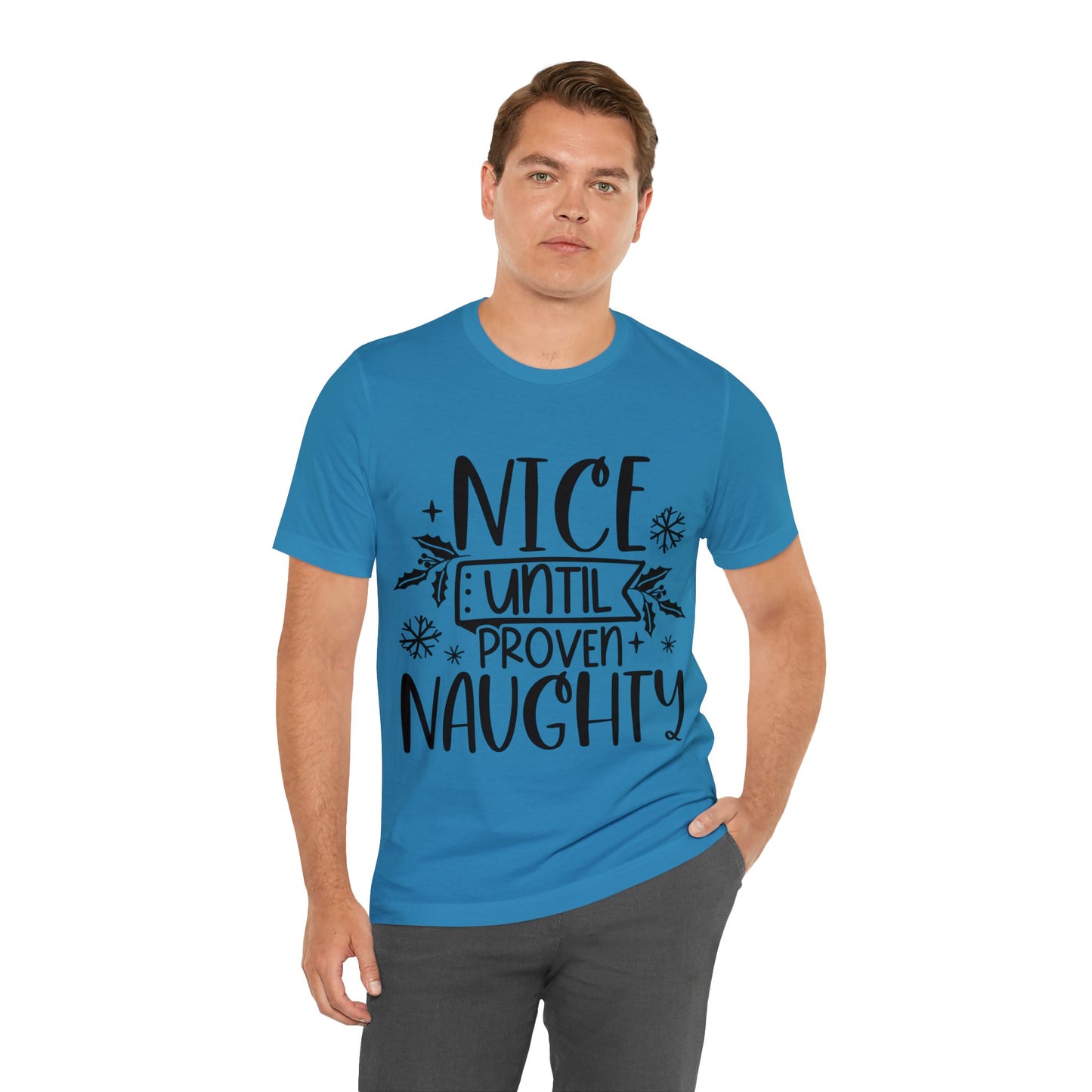 Nice & Naughty Unisex Jersey Short Sleeve Tee