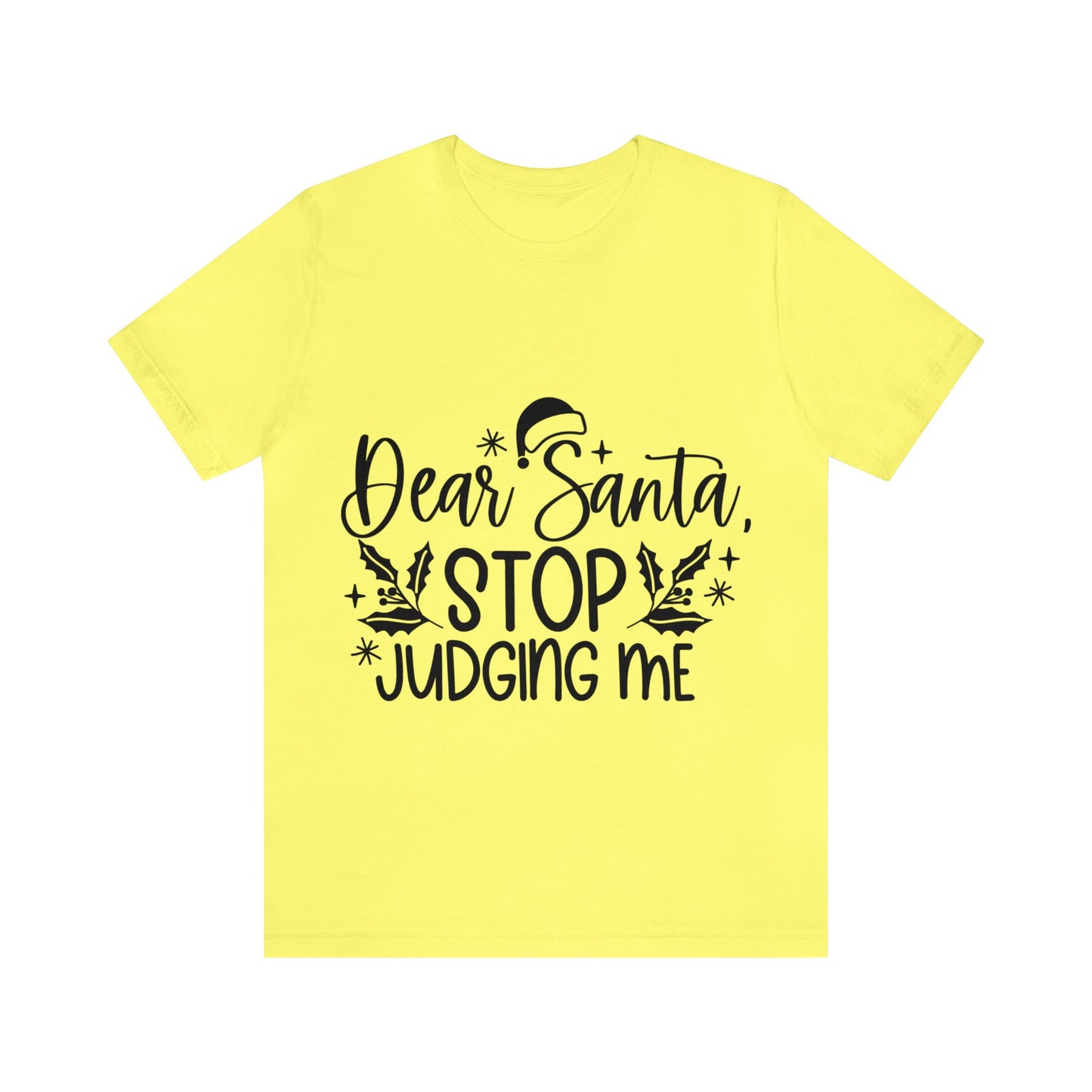 Stop Judging Unisex Jersey Short Sleeve Tee