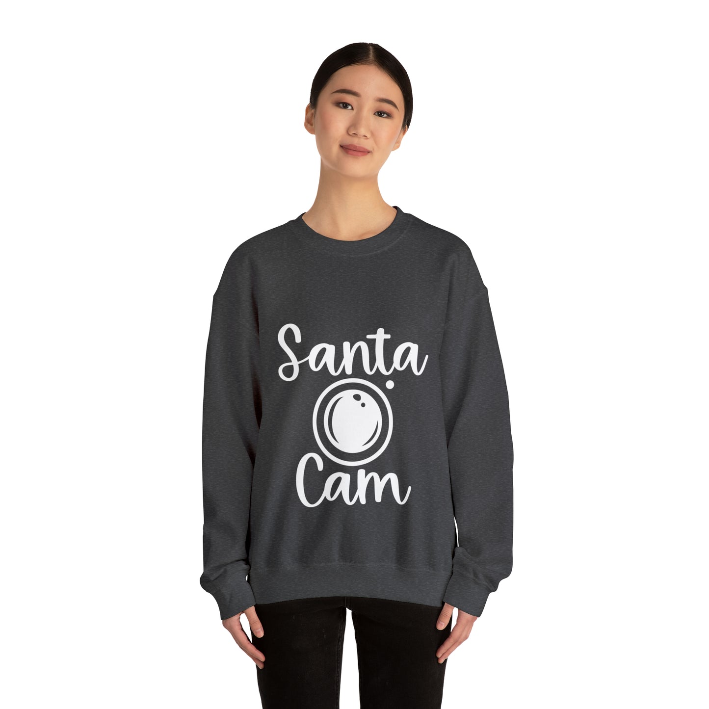 Santa Cam Unisex Heavy Blend™ Crewneck Sweatshirt image