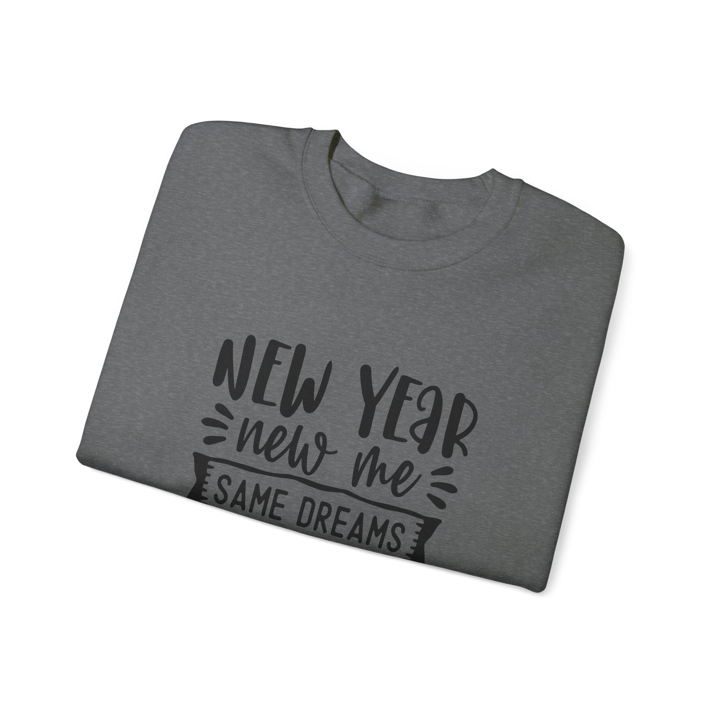 New Year New Me Unisex Heavy Blend™ Crewneck Sweatshirt