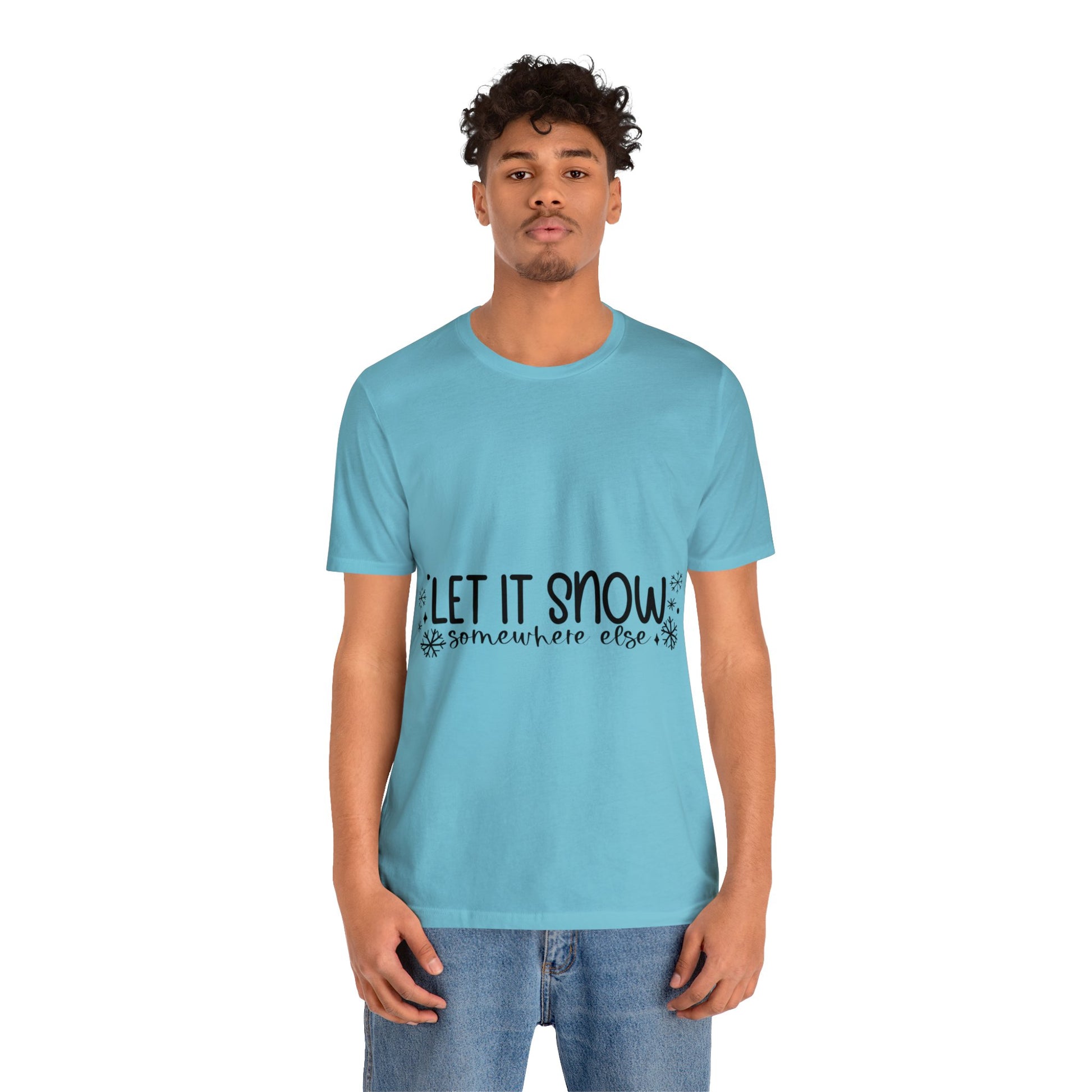 Let it Snow Unisex Jersey Short Sleeve Tee image