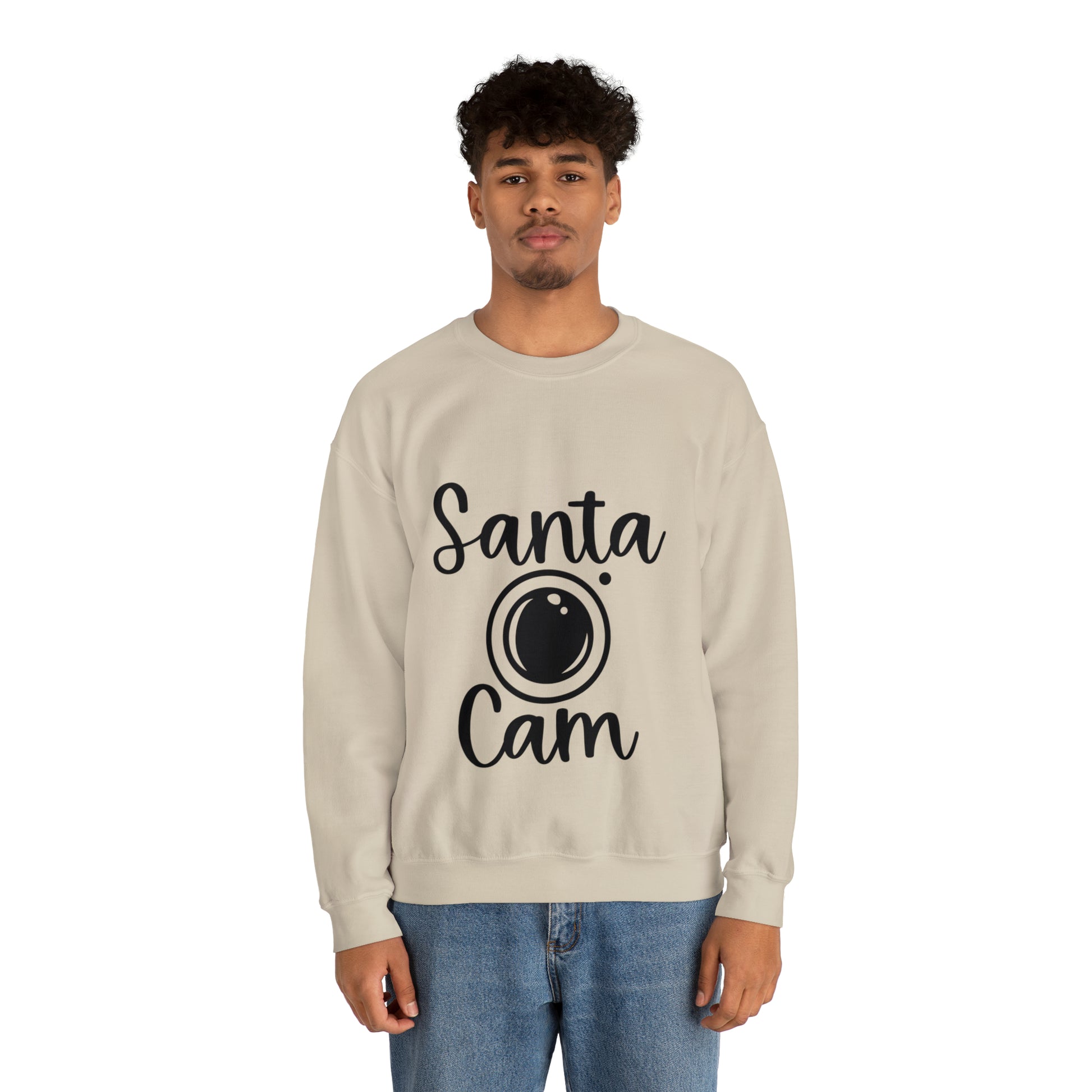 Santa Cam Unisex Heavy Blend™ Crewneck Sweatshirt image