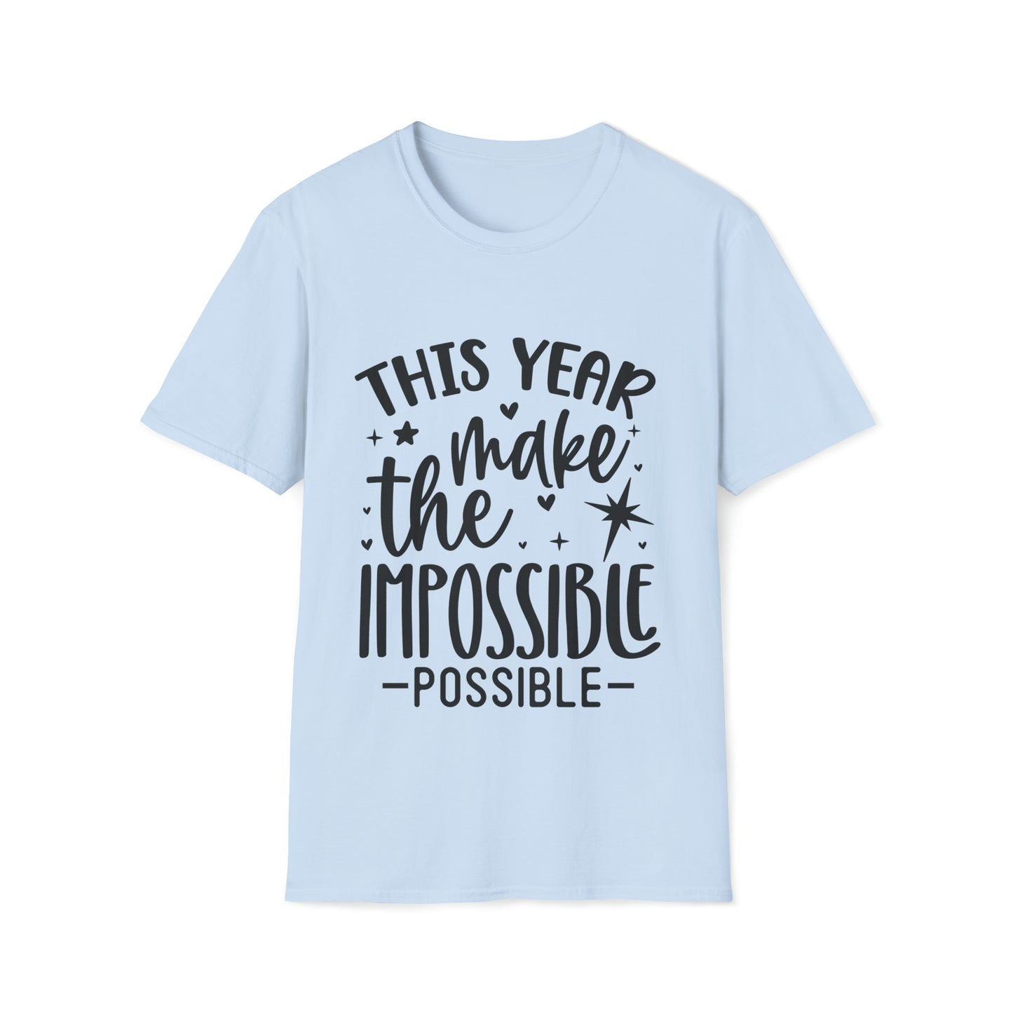 Impossible Possible Unisex Softstyle T-Shirt