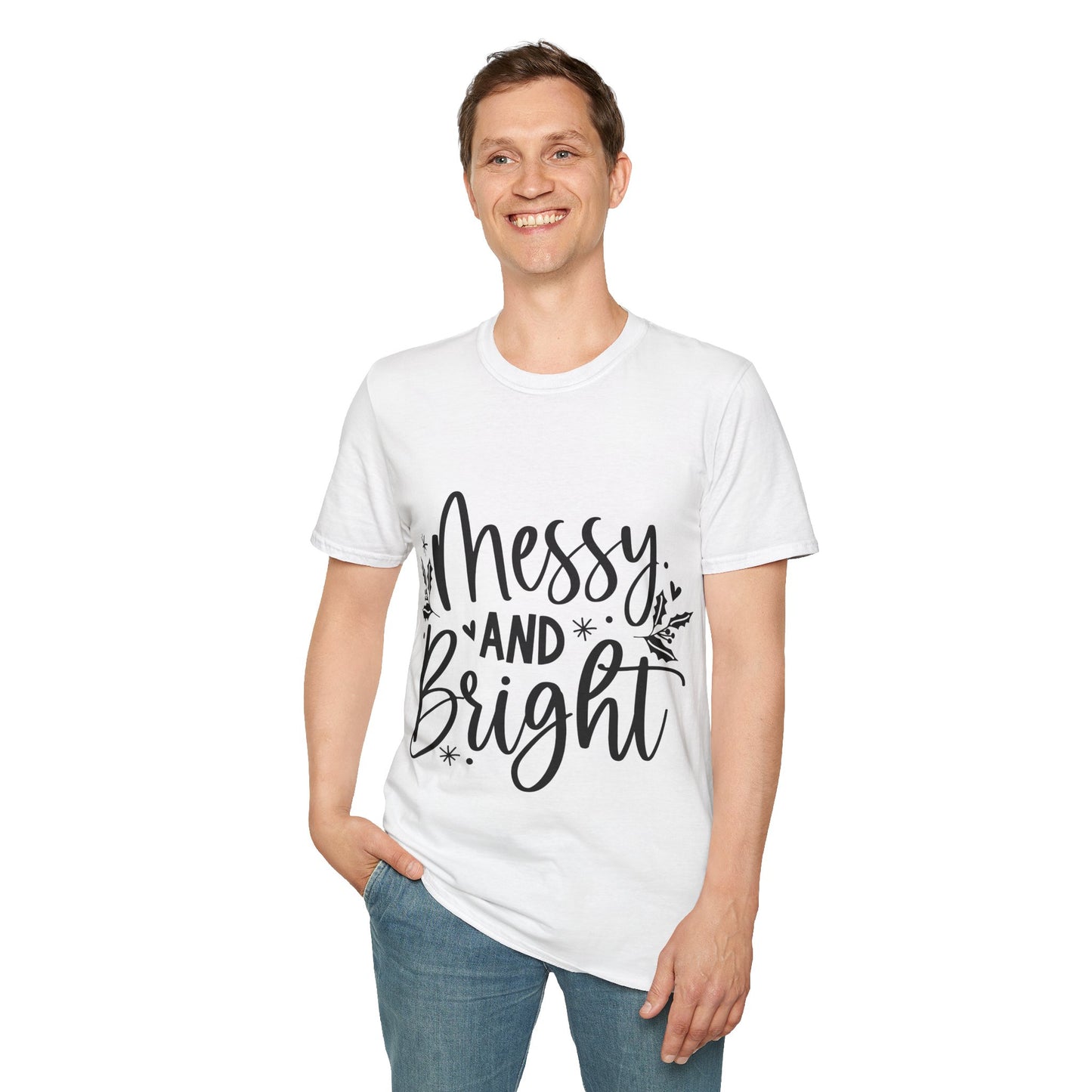 Messy & Bright Unisex Softstyle T-Shirt