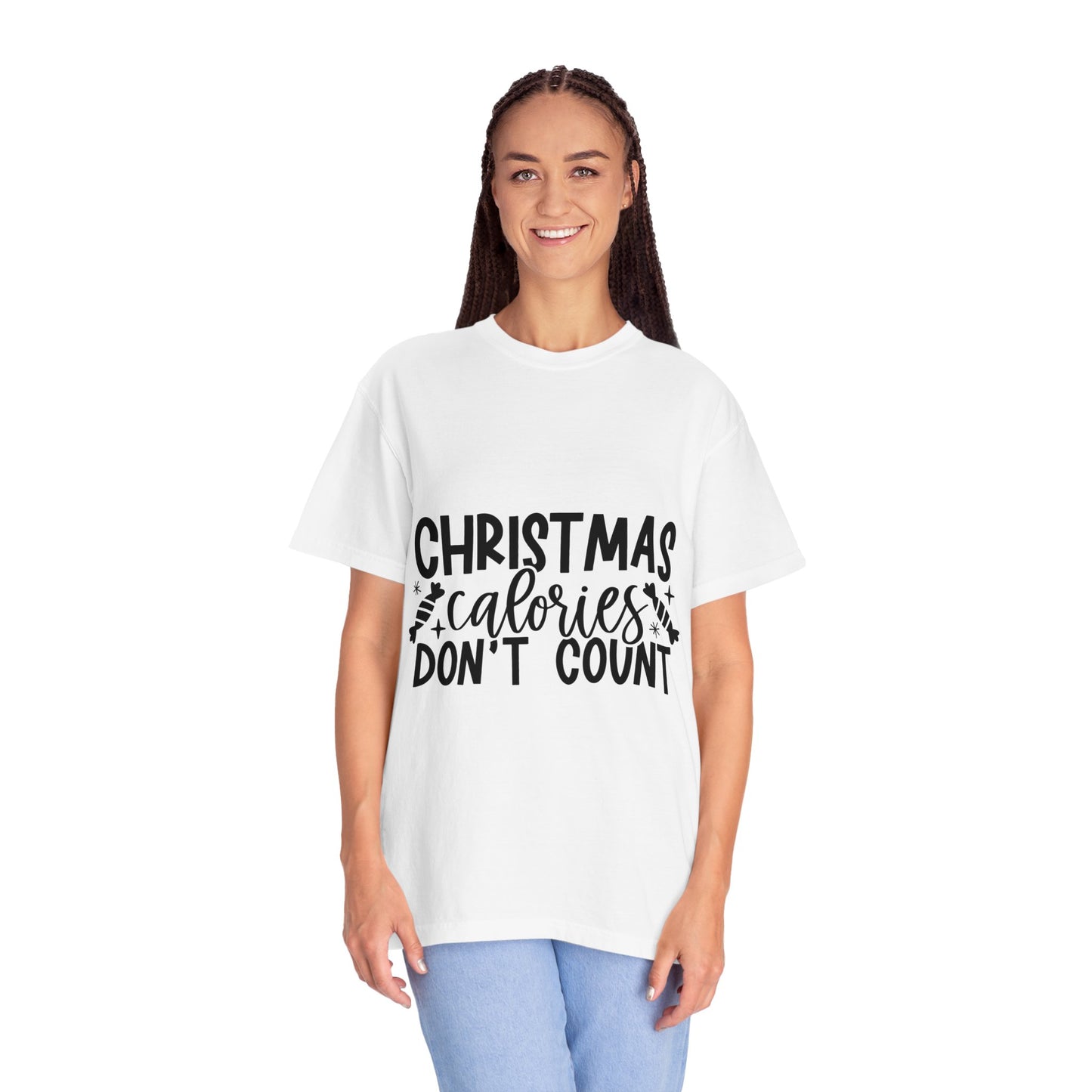 Calories Dont Count Unisex Garment-Dyed T-shirt