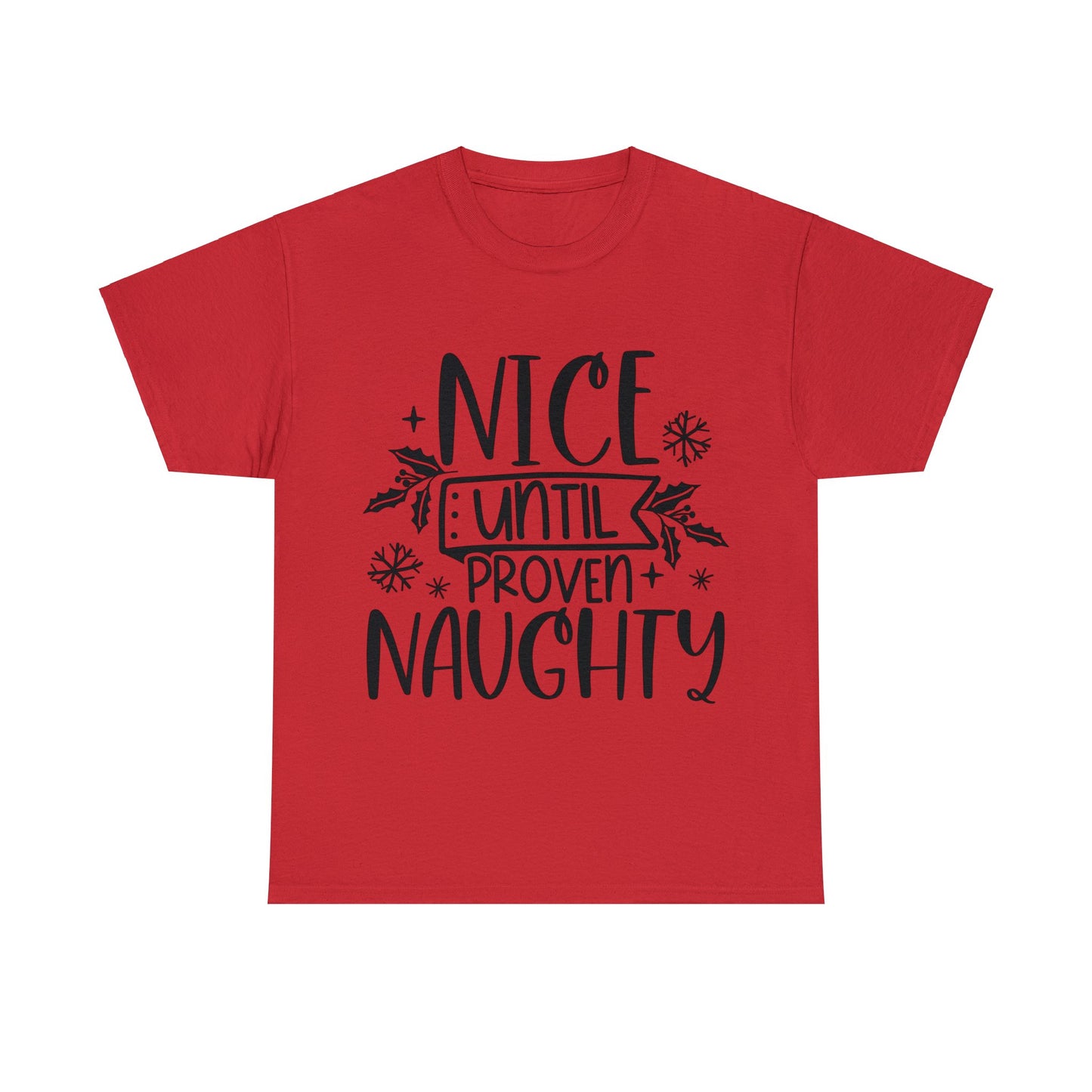 Nice & Naughty Unisex Heavy Cotton Tee