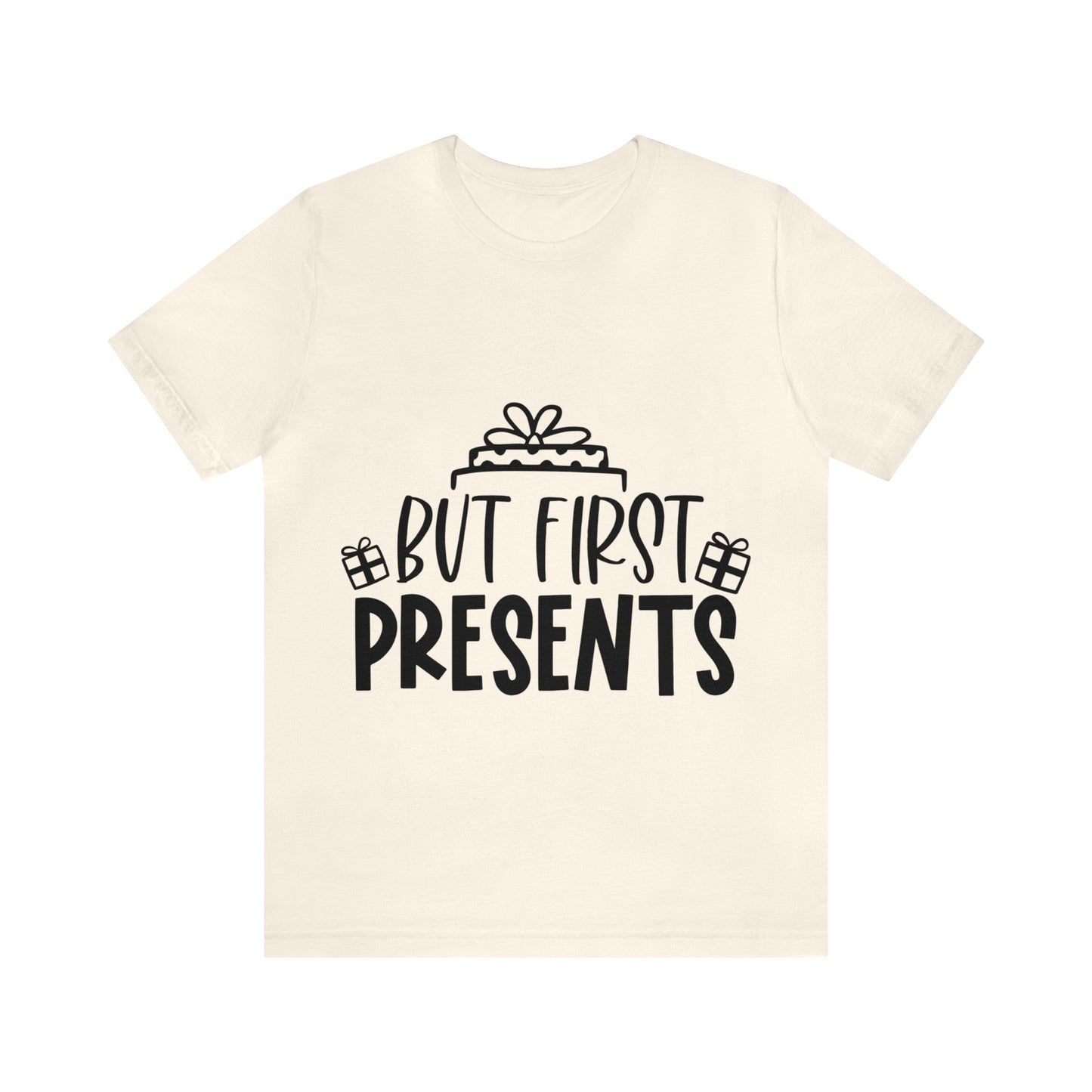 Presents First Unisex Jersey Short Sleeve Tee