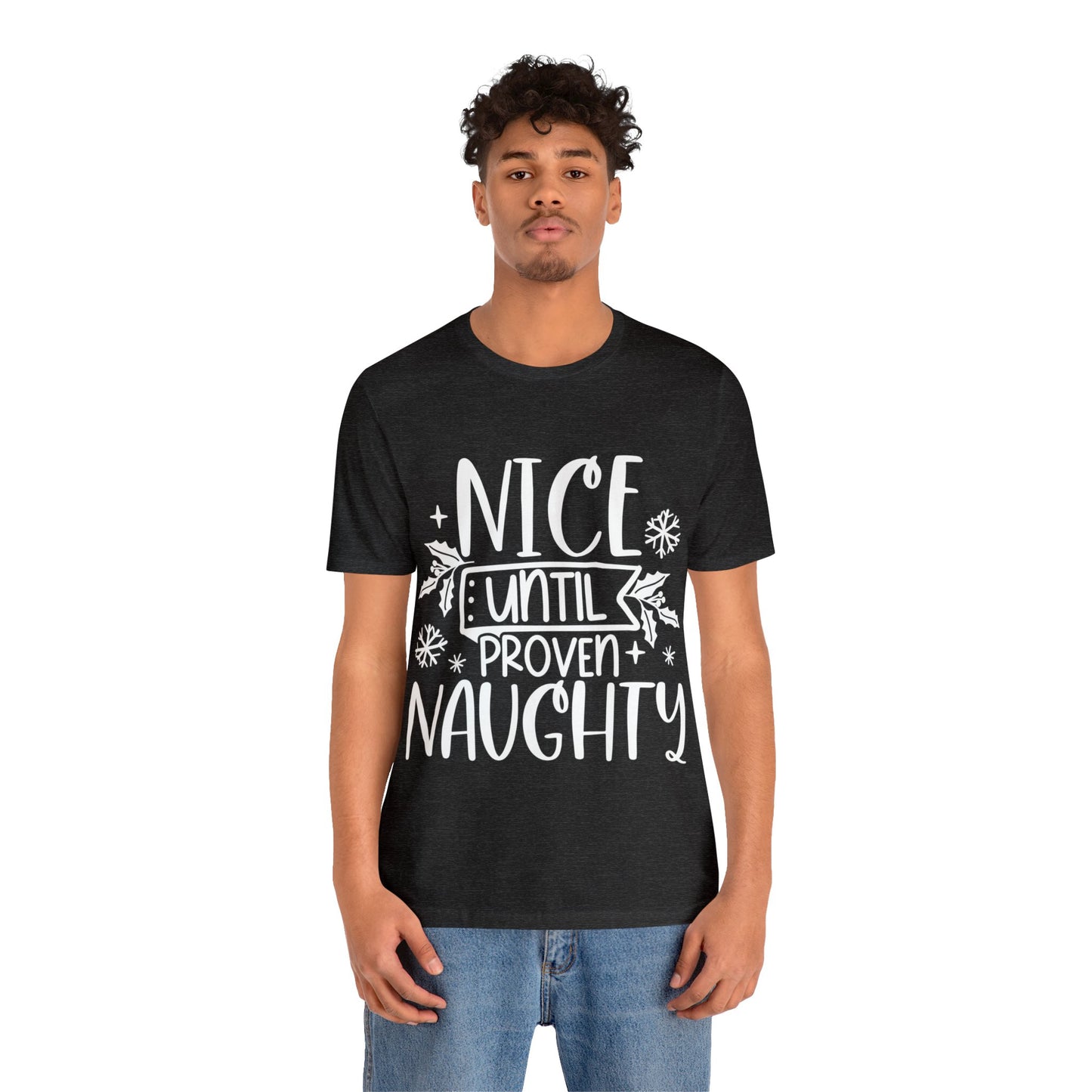 Nice & Naughty Unisex Jersey Short Sleeve Tee