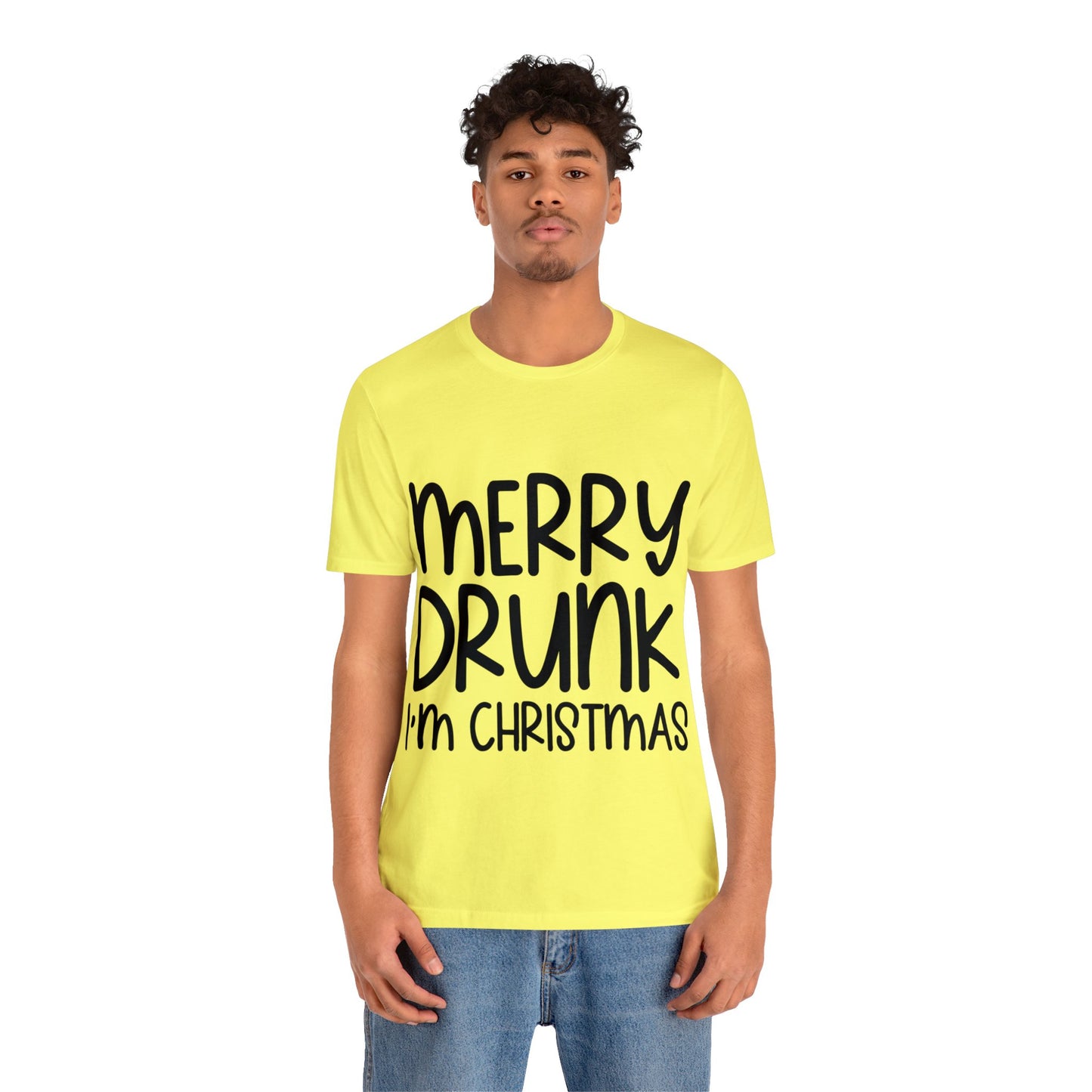 Merry Drunk Unisex Jersey Short Sleeve Tee