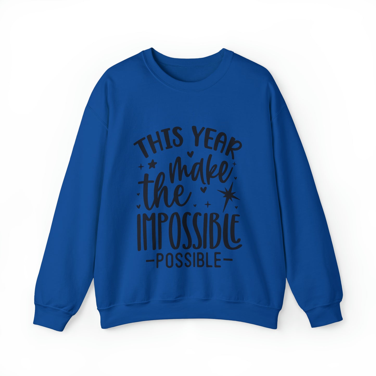 Impossible Possible Unisex Heavy Blend™ Crewneck Sweatshirt