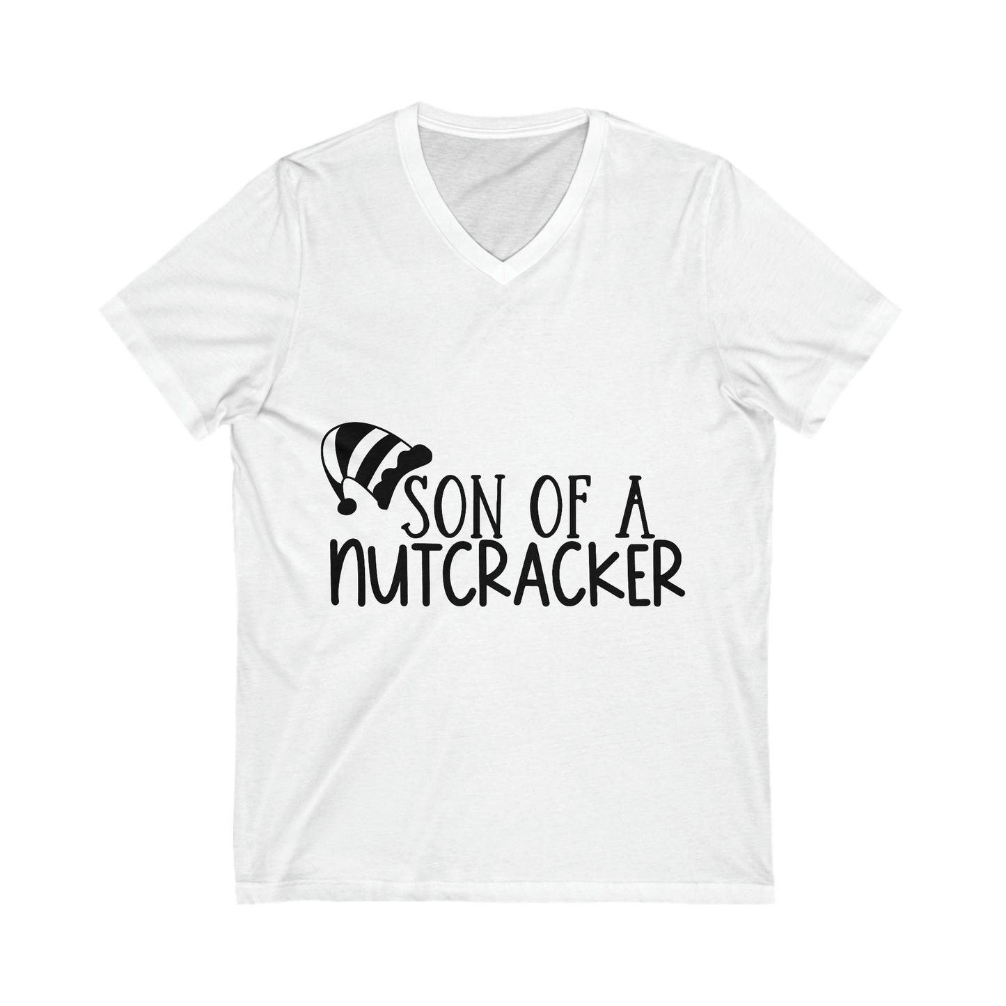 Son of a Nutcracker Unisex Jersey Short Sleeve V-Neck Tee