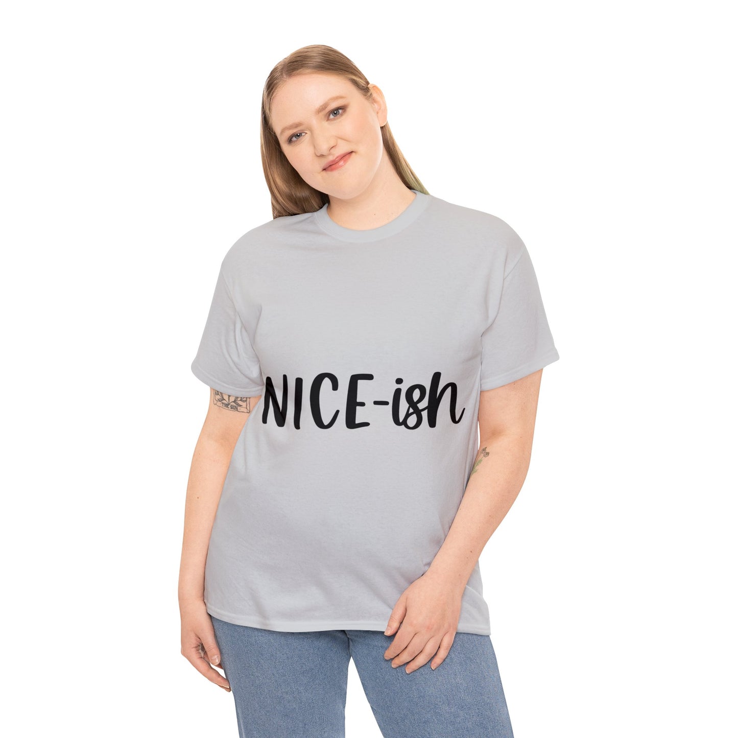 Nice-ish Unisex Heavy Cotton Tee