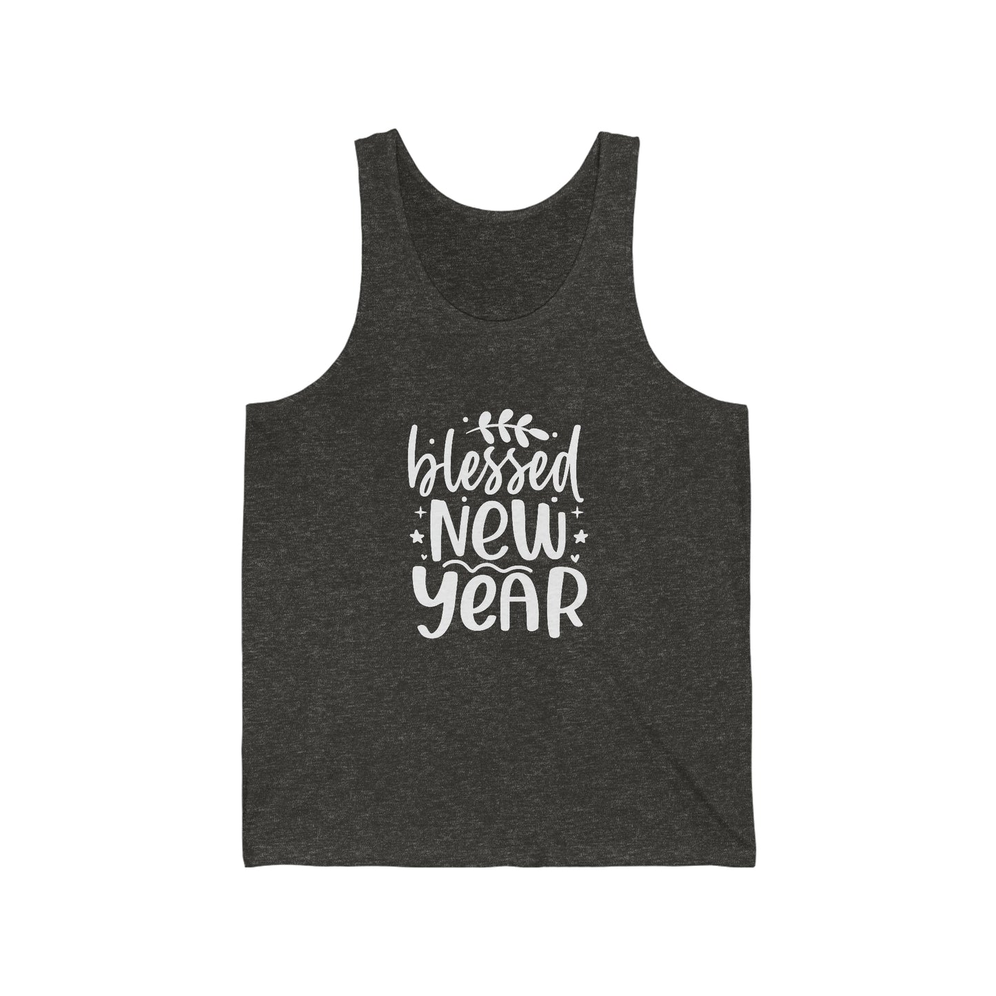 Blessed New Year Unisex Jersey Tank