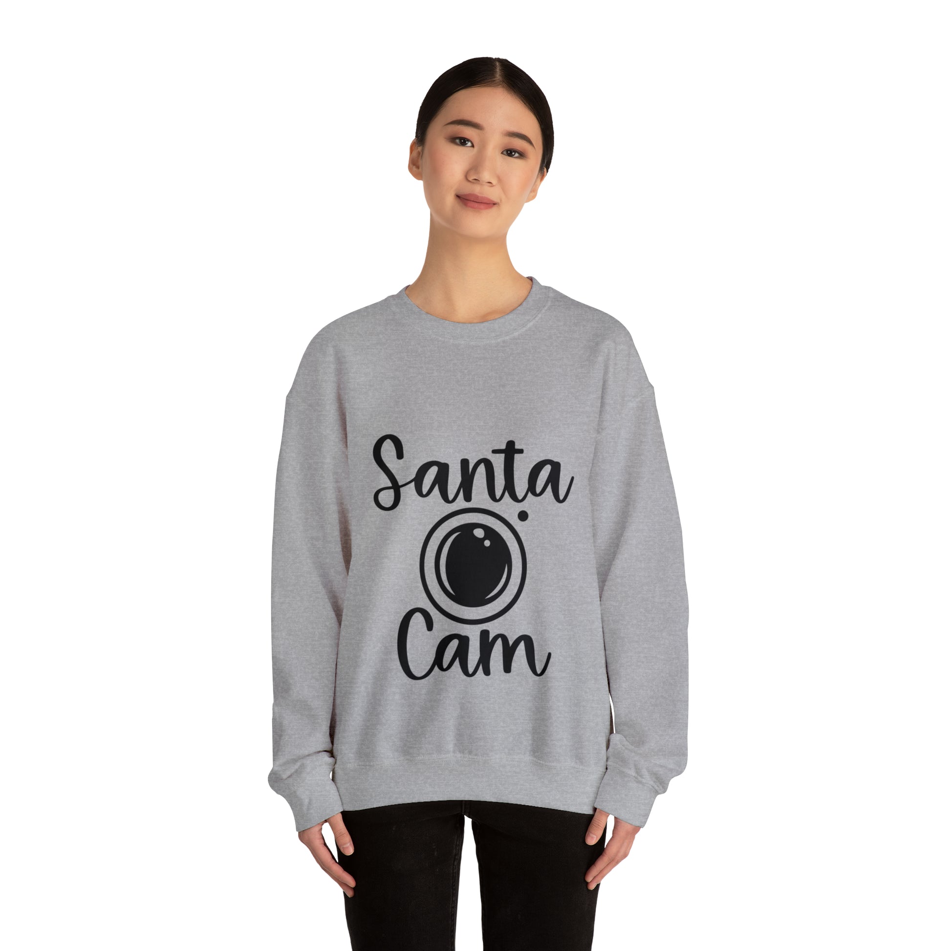 Santa Cam Unisex Heavy Blend™ Crewneck Sweatshirt image