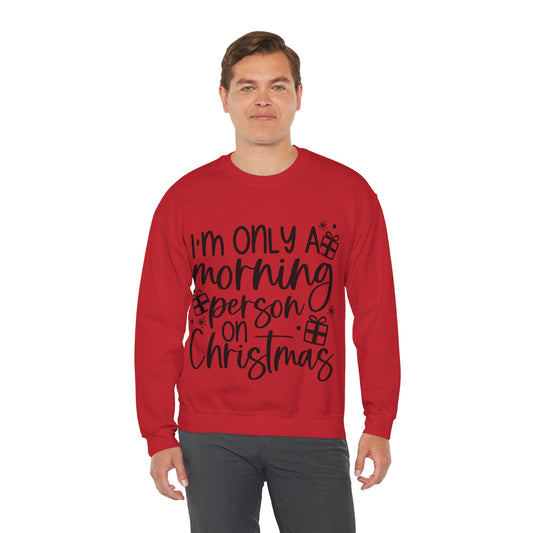 Morning Person Unisex Heavy Blend™ Crewneck Sweatshirt