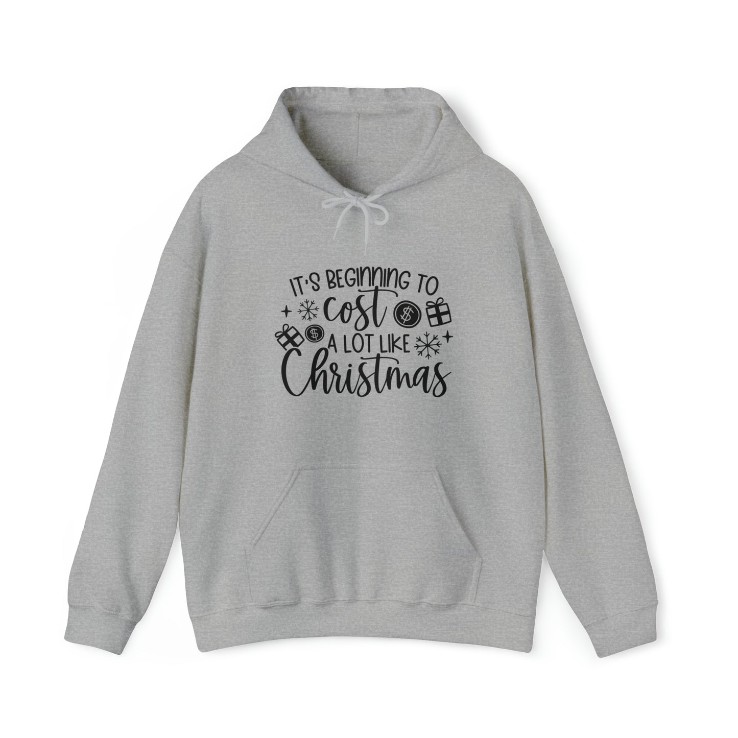 Beginning to Cost a Lot like Christmas Unisex Heavy Blend™ Hooded Sweatshirt image