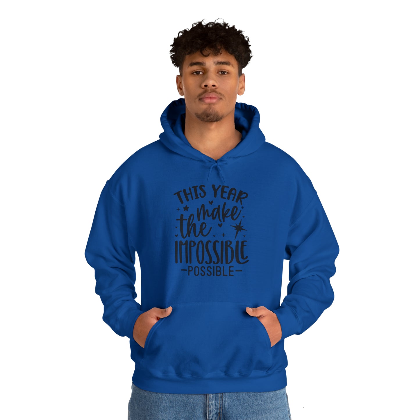 Impossible Possible Unisex Heavy Blend™ Hooded Sweatshirt